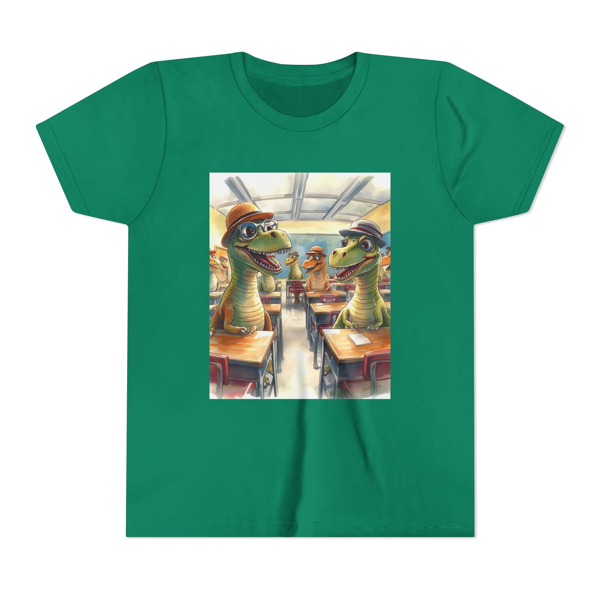 Dinosaur Classroom Youth Short Sleeve Tee