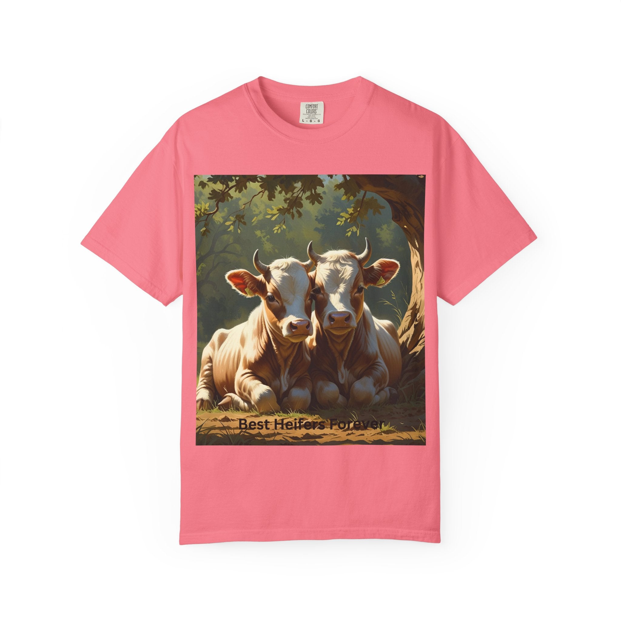 Best Heifers Forever T-shirt, Cute Cow Shirt, Animal Lover Gift, Farm T-shirt, Gift for Her, Unisex Casual Wear