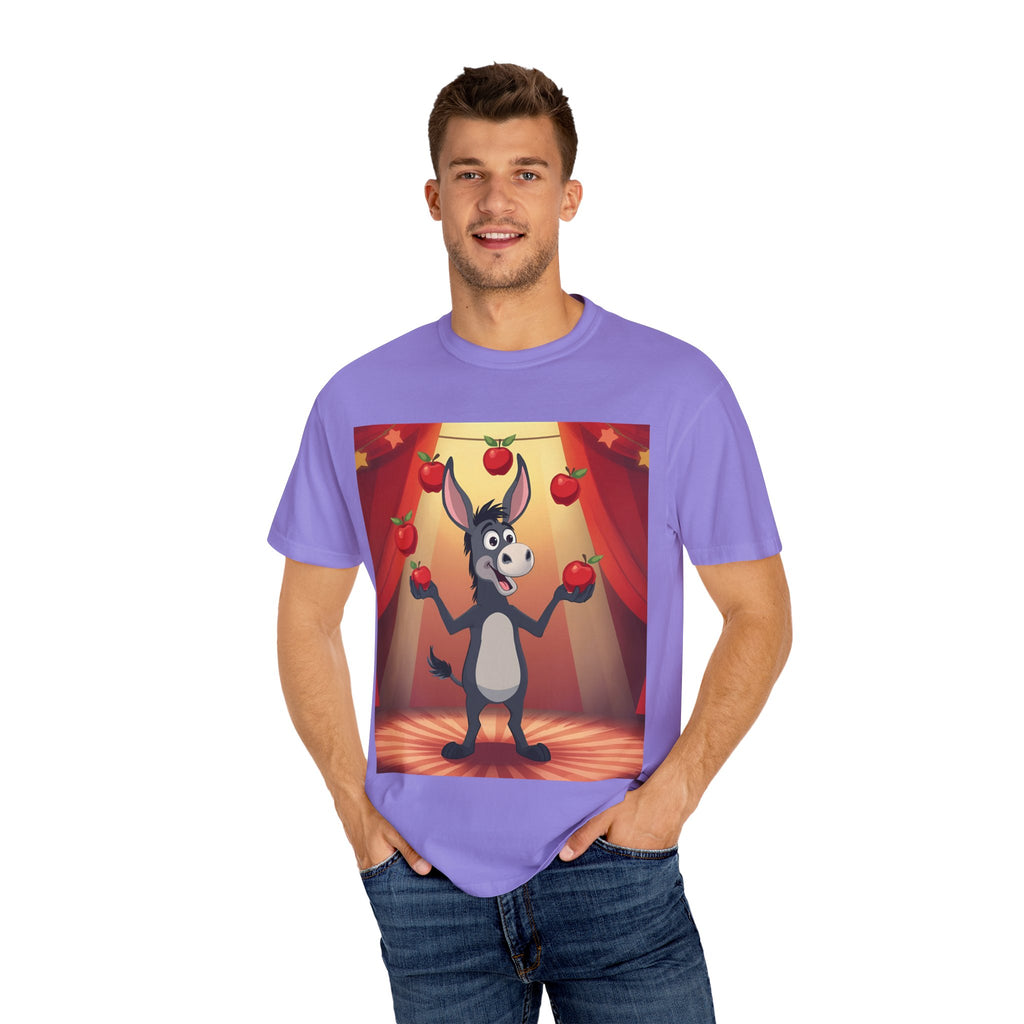 Donkey Cartoon T-Shirt for Fun Lovers, Perfect for Gifts, Casual Wear, Birthday Parties, Animal Theme, Unique Style