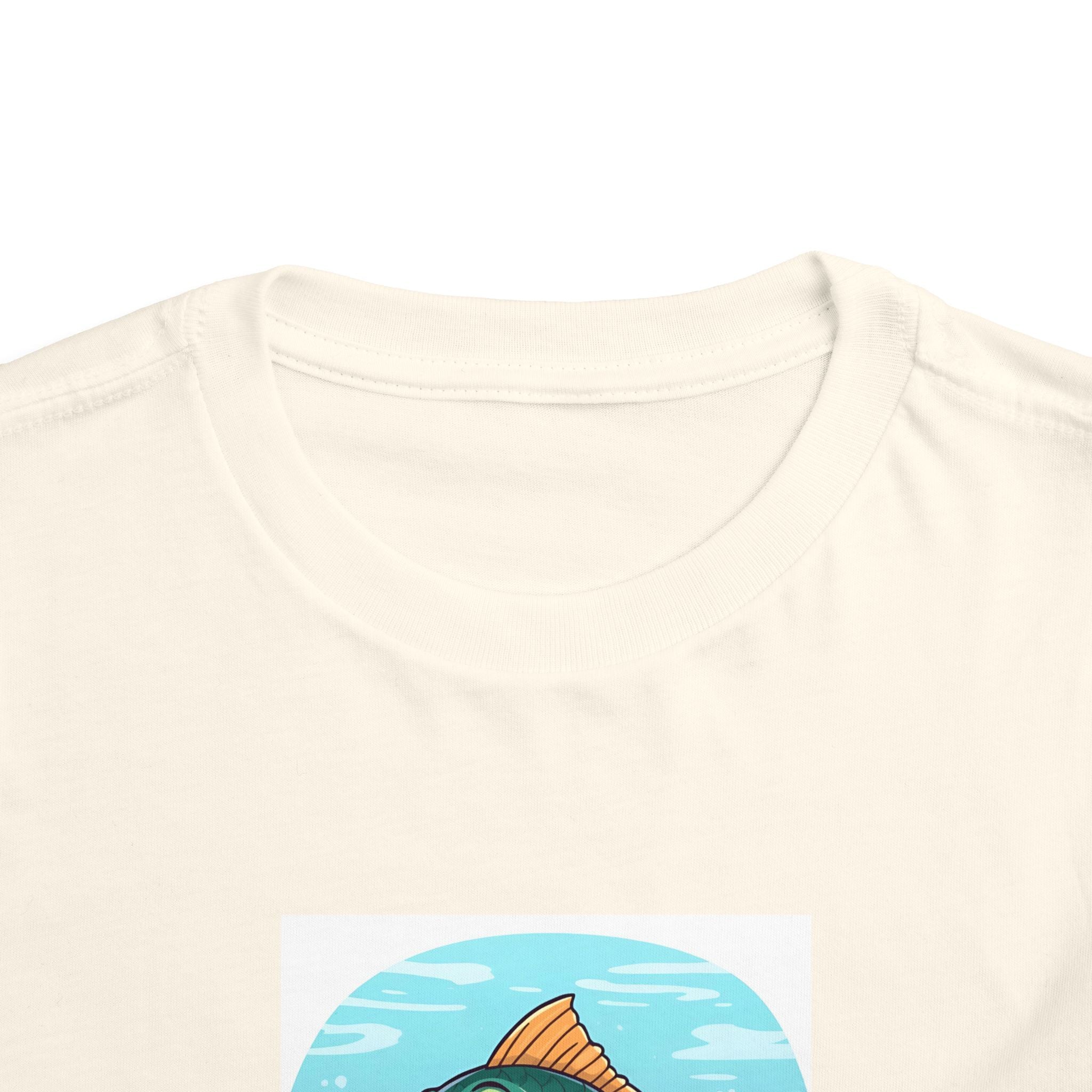 Here Fishy Fishy Fishy Toddler Short Sleeve Tee