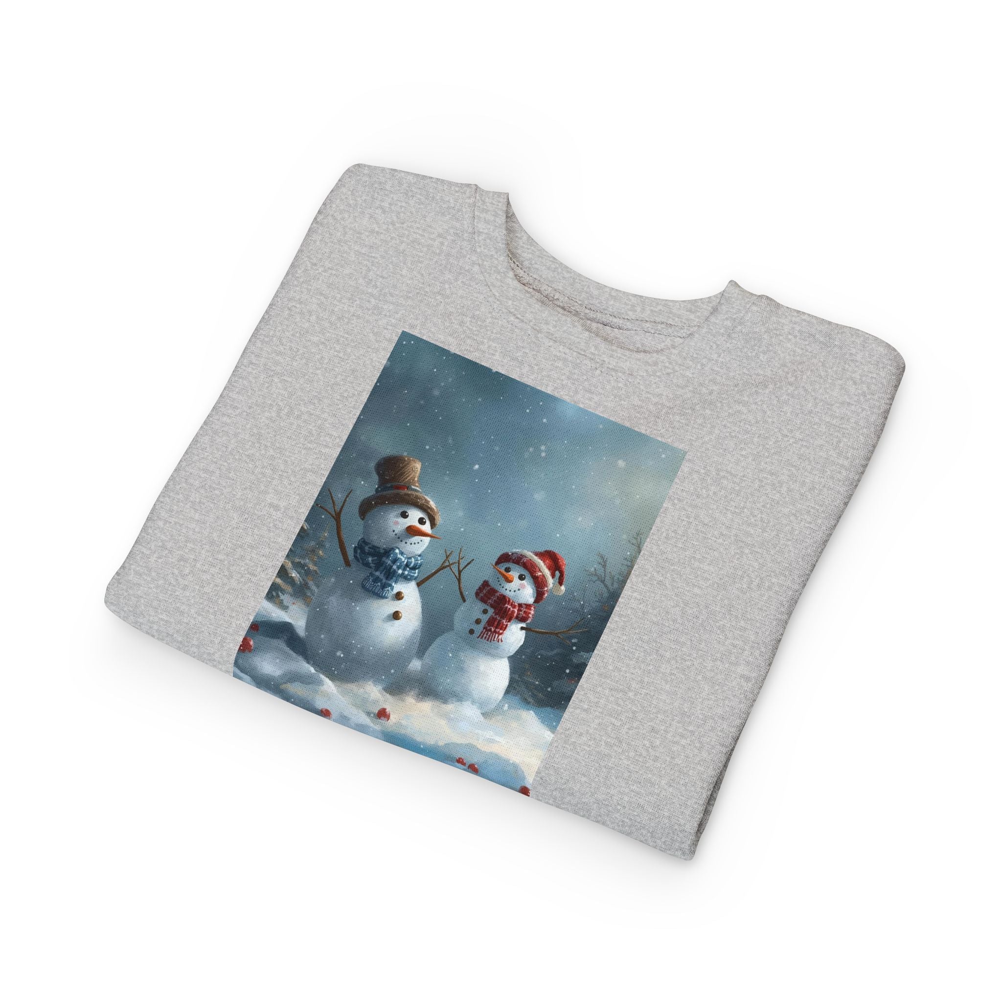 Christmas Snowman Toddler Sweatshirt