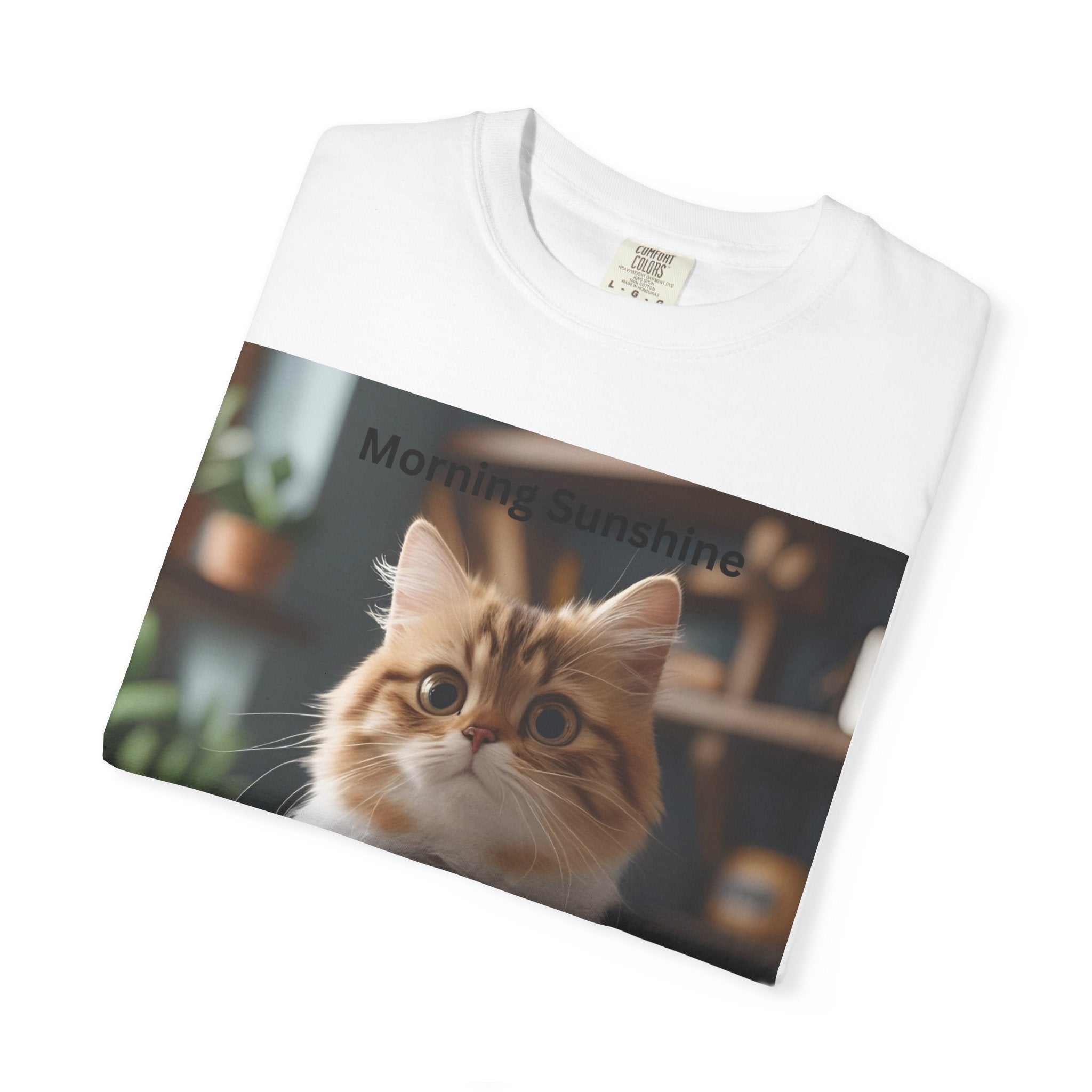 Cute Cat Lover T-Shirt, Unisex Tee, Animal Tee, Gift for Cat Owners, Cute Cat Shirt, Casual Wear, Pet Lover Gift