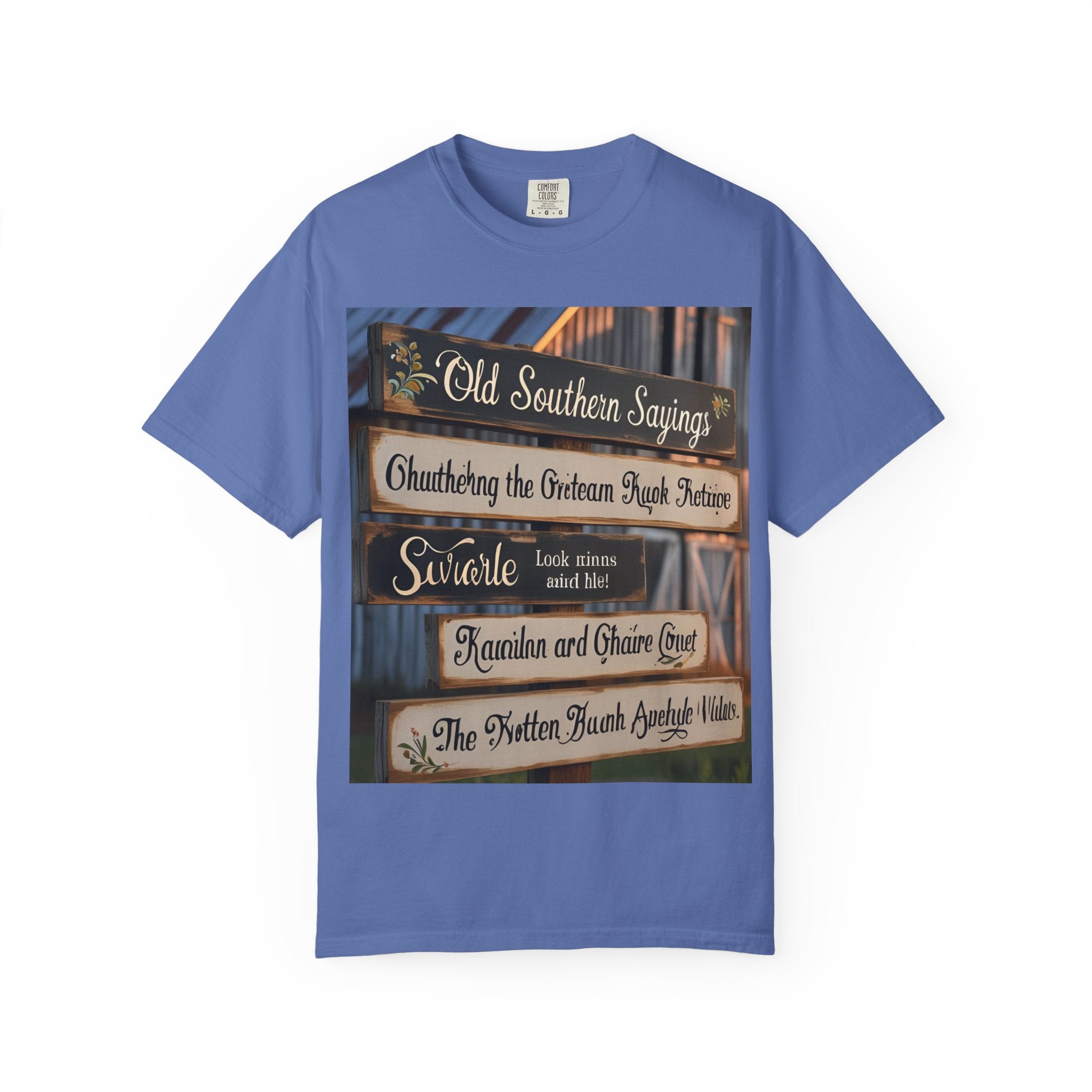 Old Southern Sayings Crossing Unisex T-shirt, Southern Pride Tee, Gift for Her/Him, Casual Wear, Vintage Style Shirt, Summer Wardrobe Essential