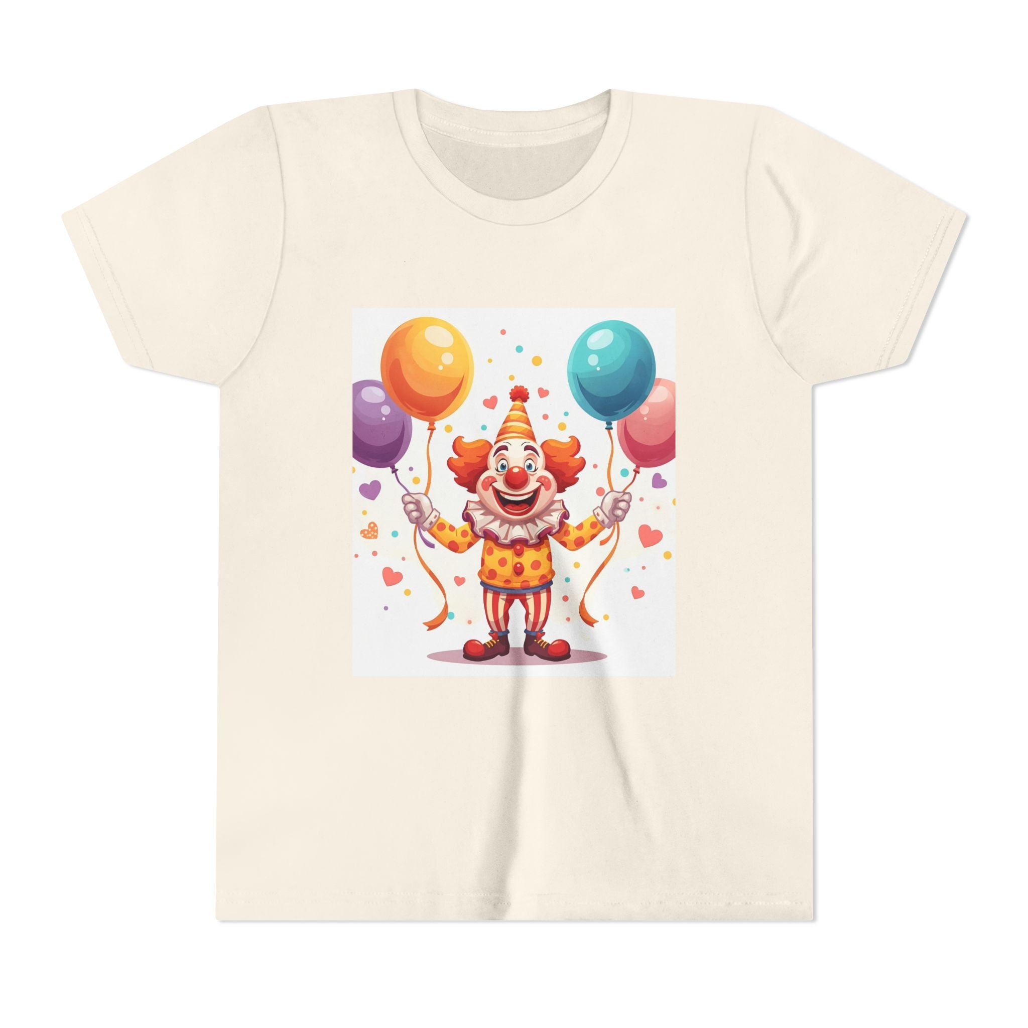 Funny Clown Youth Short Sleeve Tee