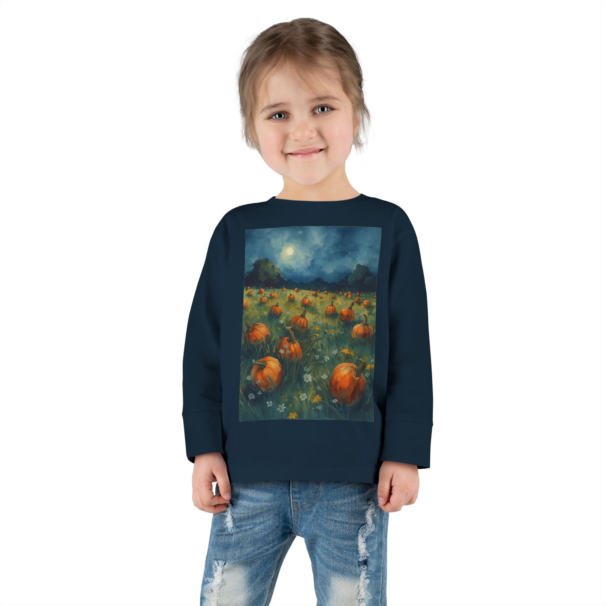 Pumpkin Patch Toddler Long Sleeve Tee, Fall Apparel, Halloween Outfit, Cute Kids Shirt, Autumn Fashion, Thanksgiving Gift