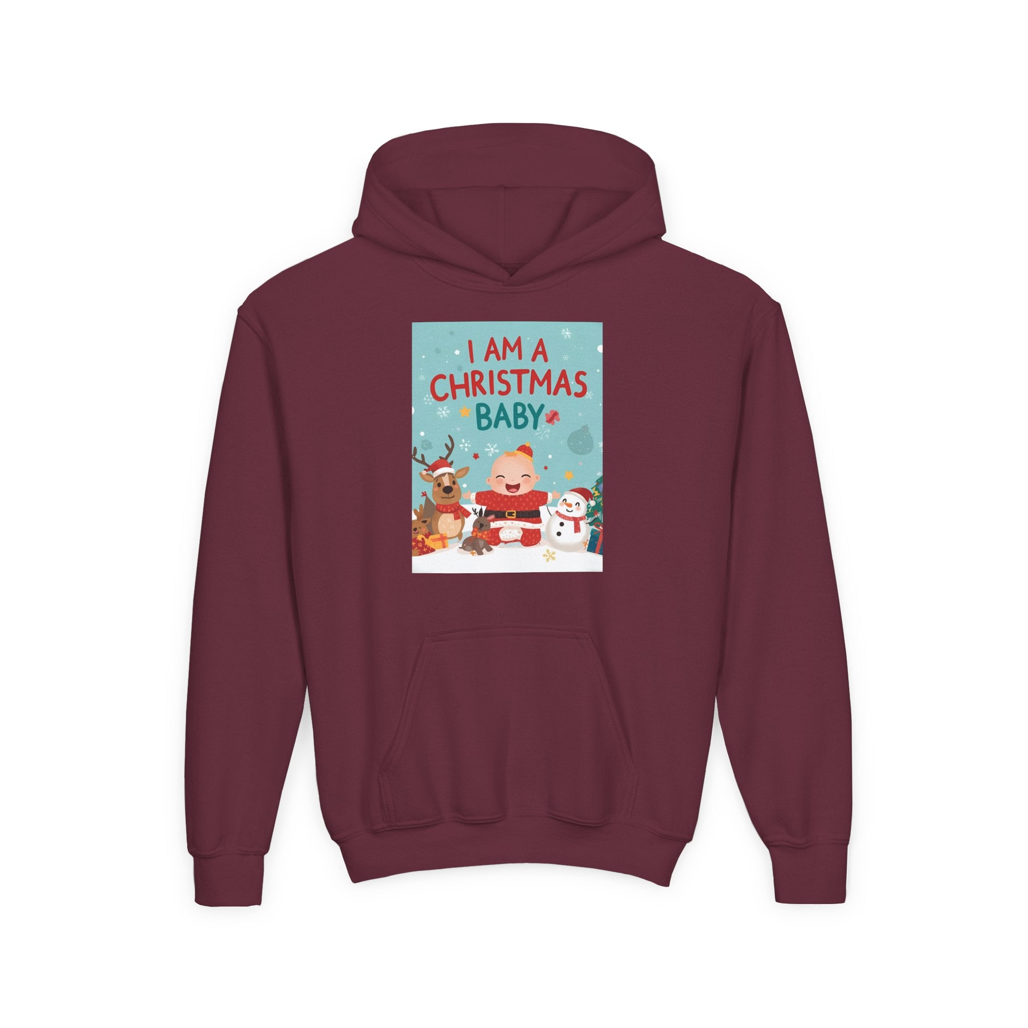 Christmas Youth Heavy Blend Hooded Sweatshirt
