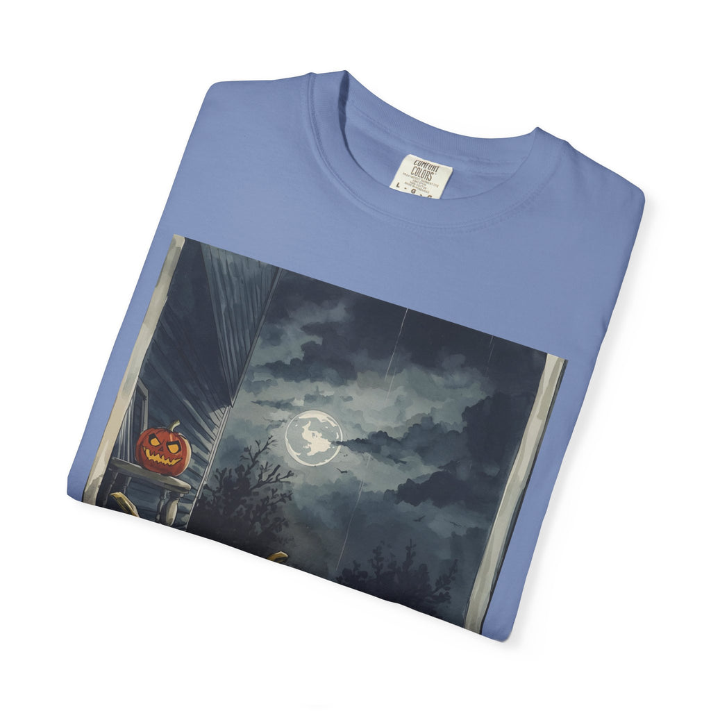 Spooky Pumpkin Night T-Shirt | Halloween Tee, Unisex Shirt, Fall Apparel, Trick or Treat Outfit, Casual Halloween Style