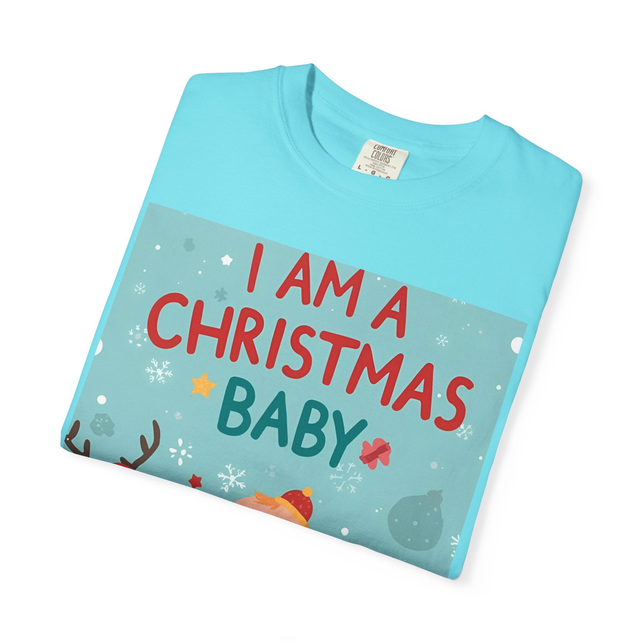 Christmas Baby T-shirt, Cute Christmas Shirt, Holiday Gift, Family Matching Tee, Unisex Kids Christmas Apparel, Baby's First Christmas