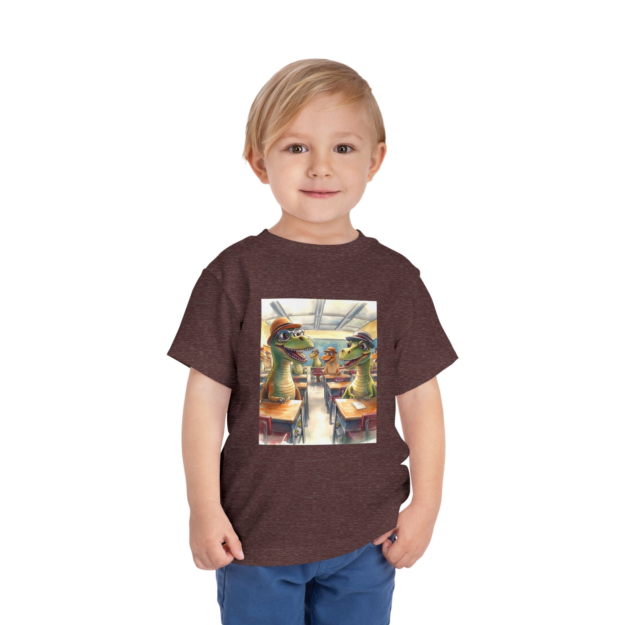 Dinosaur Classroom Toddler Tee - Fun Dino Shirt, Kids T-Shirt, Dinosaur Humor Tee, Cute Short Sleeve Top, Birthday Gift