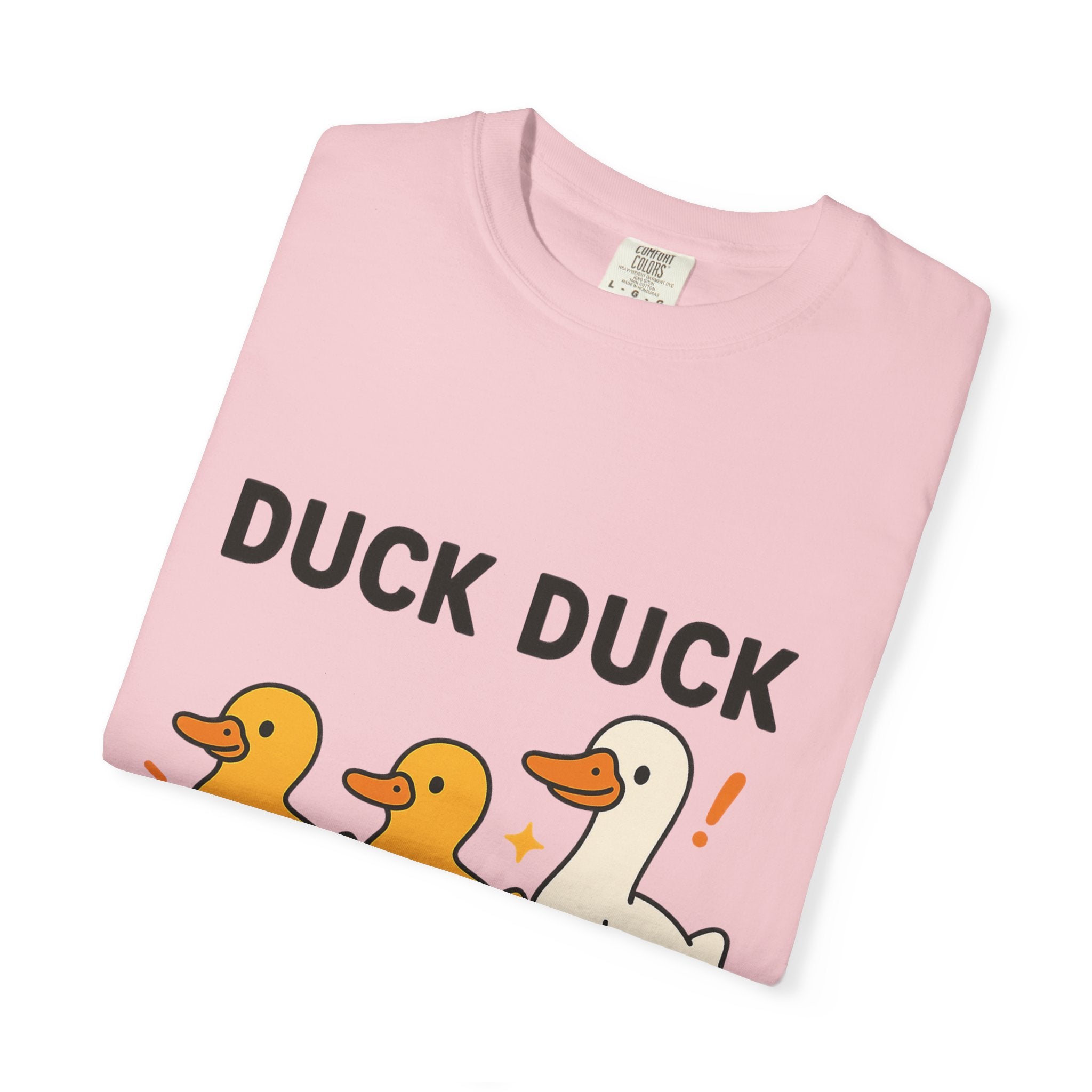 Duck Duck Goose Unisex T-Shirt, Funny Animal Shirt, Cute Gift for Kids, Family Game Night Tee, Everyday Casual Wear, Playful Graphic Top
