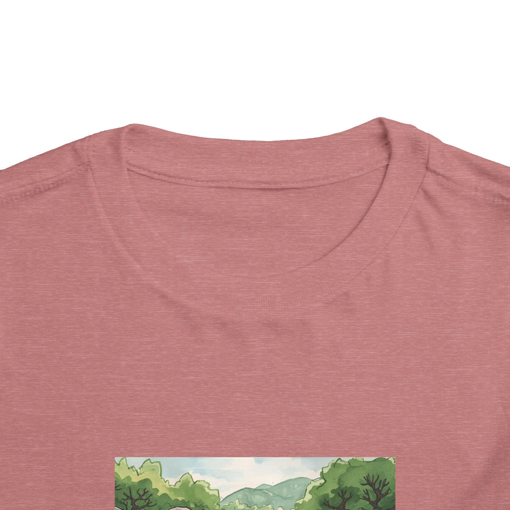 Hippo Cute Toddler Short Sleeve Tee