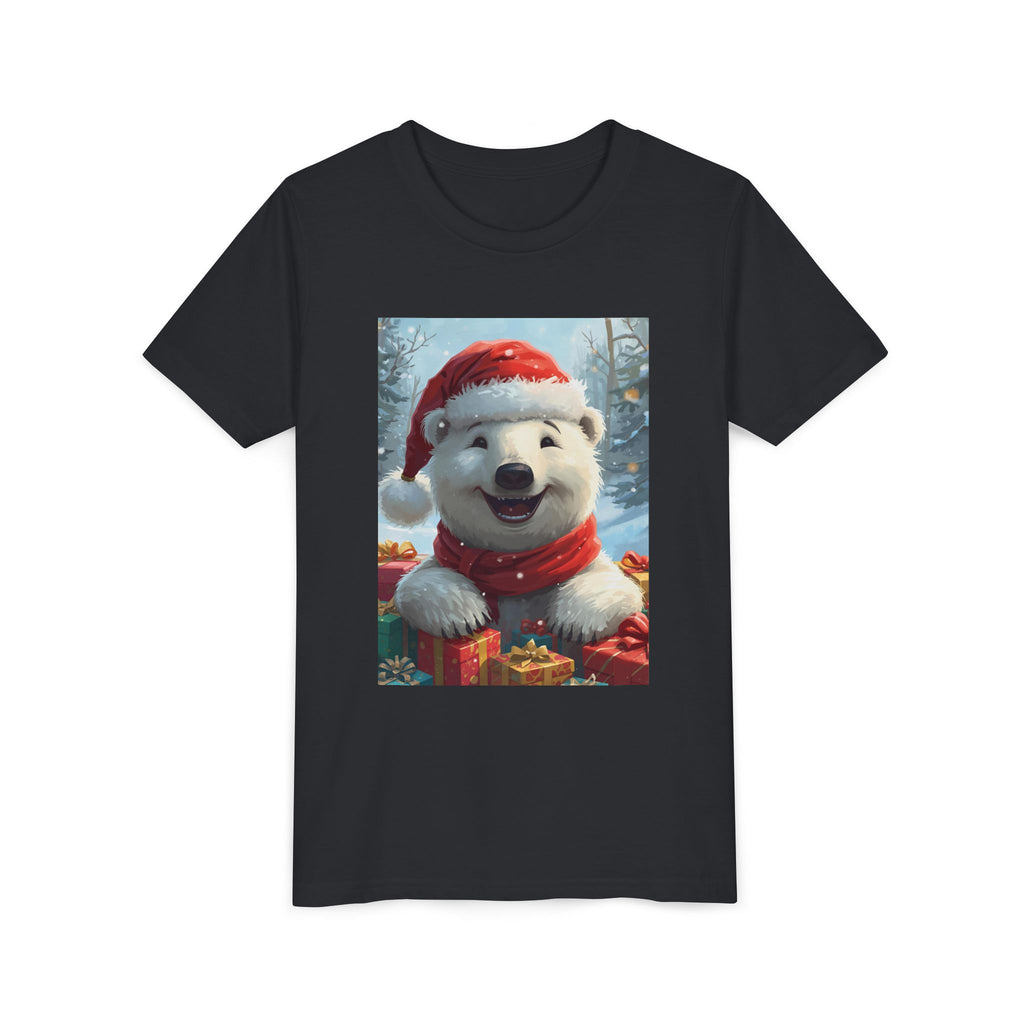 Christmas Bear Youth Short Sleeve Tee