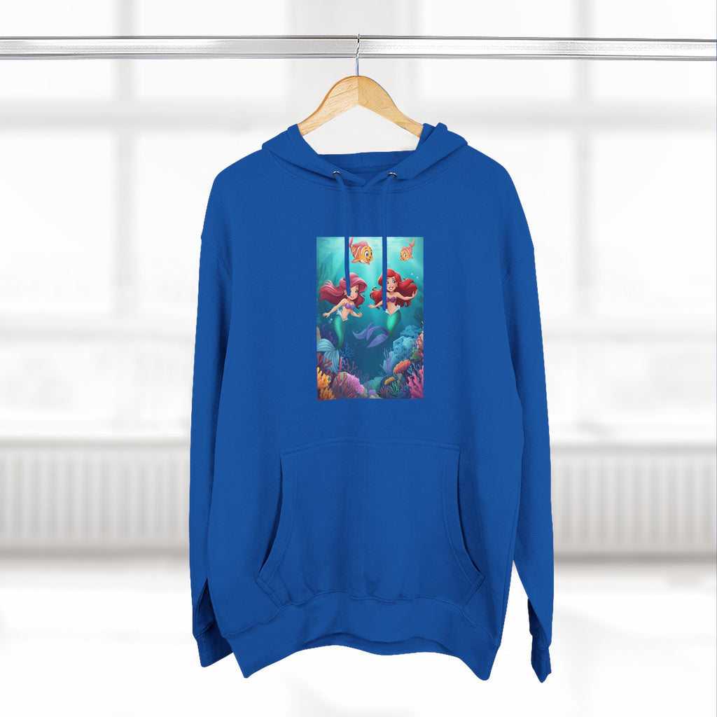 Mermaid Three-Panel Fleece Hoodie