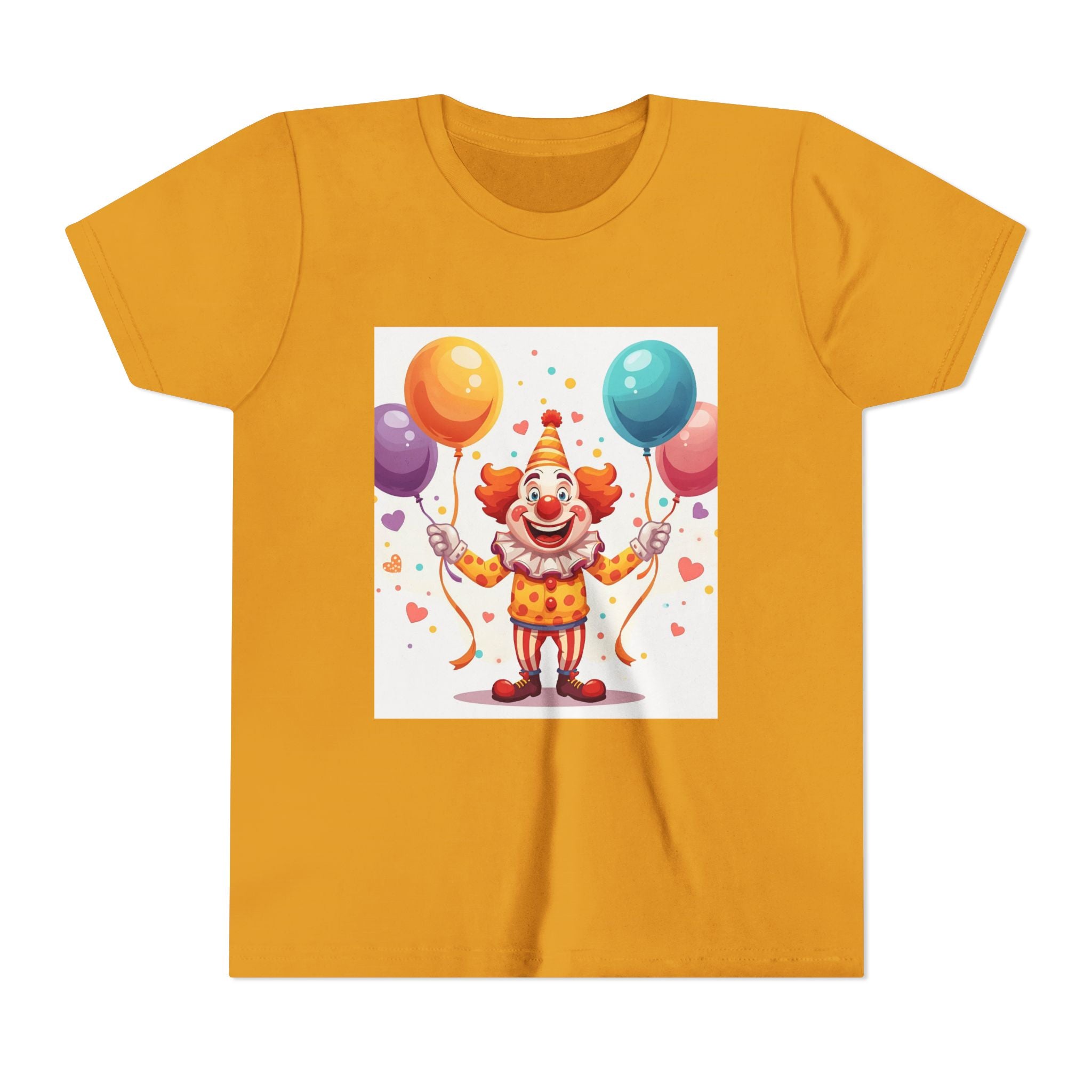 Funny Clown Youth Short Sleeve Tee