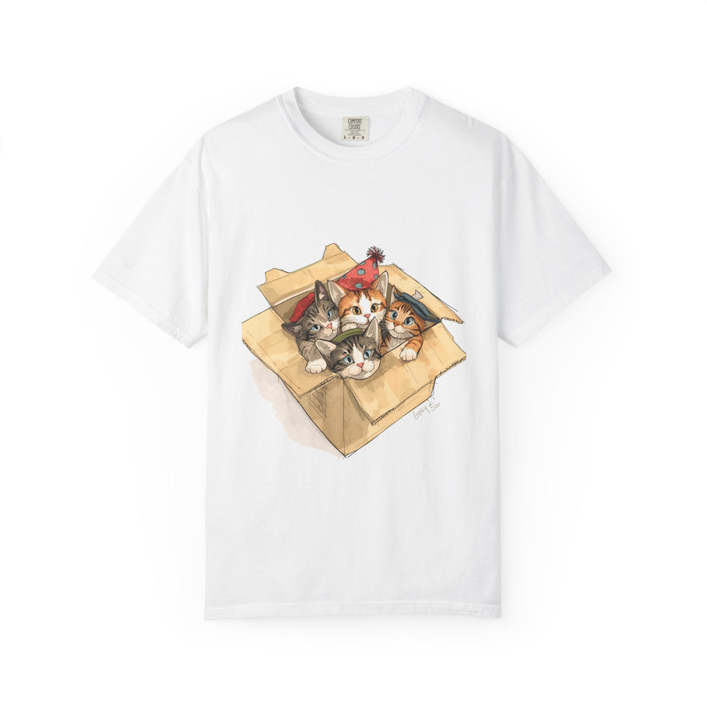 Adorable Cat Lover T-shirt, Gift for Pet Owners, Animal Rescue Shirt, Cute Kitty Tee, Gift for Cat Mom or Dad