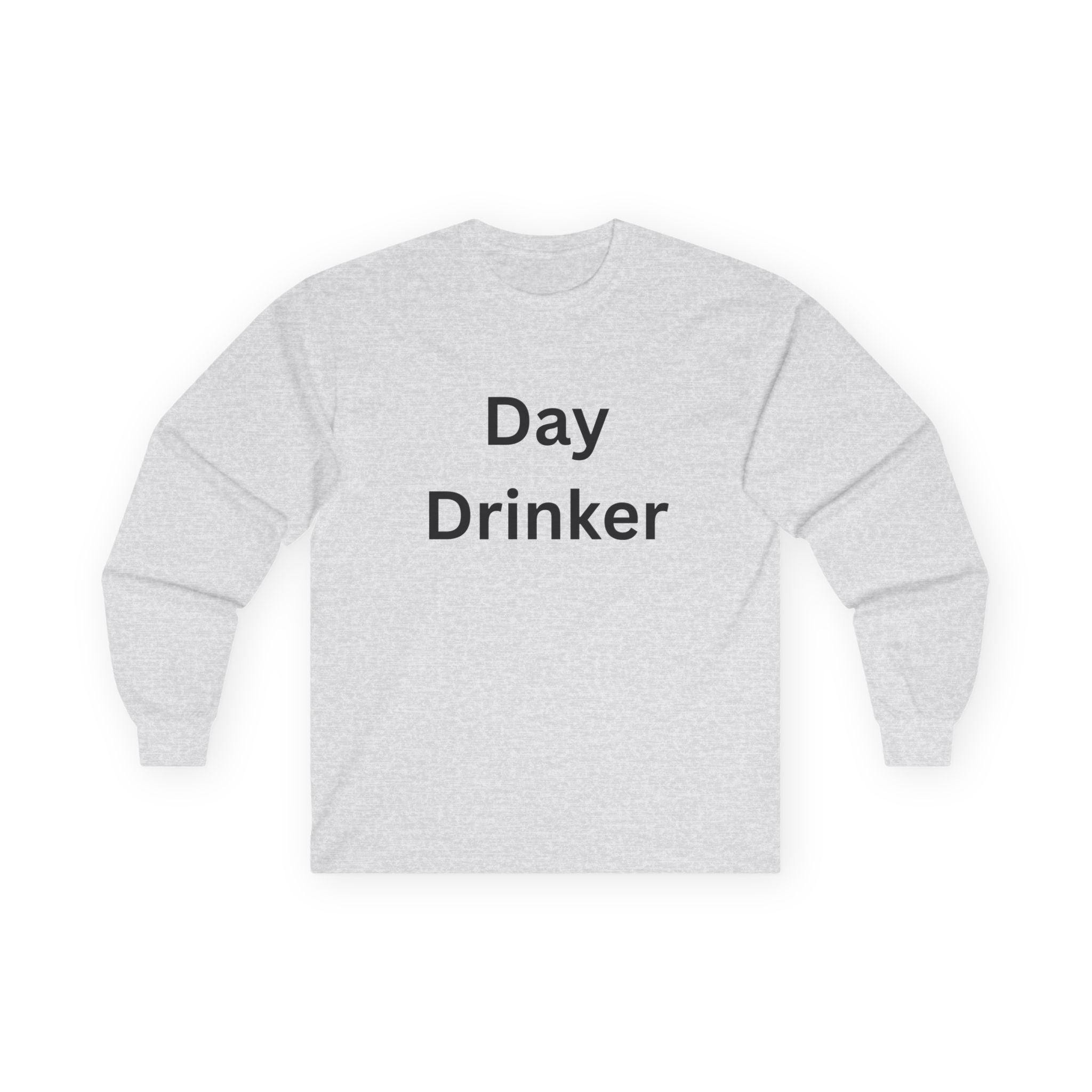 Day Drinker Unisex Long Sleeve Tee - Perfect for Parties, Gifts, Everyday Wear, Festivals, and Casual Hangouts