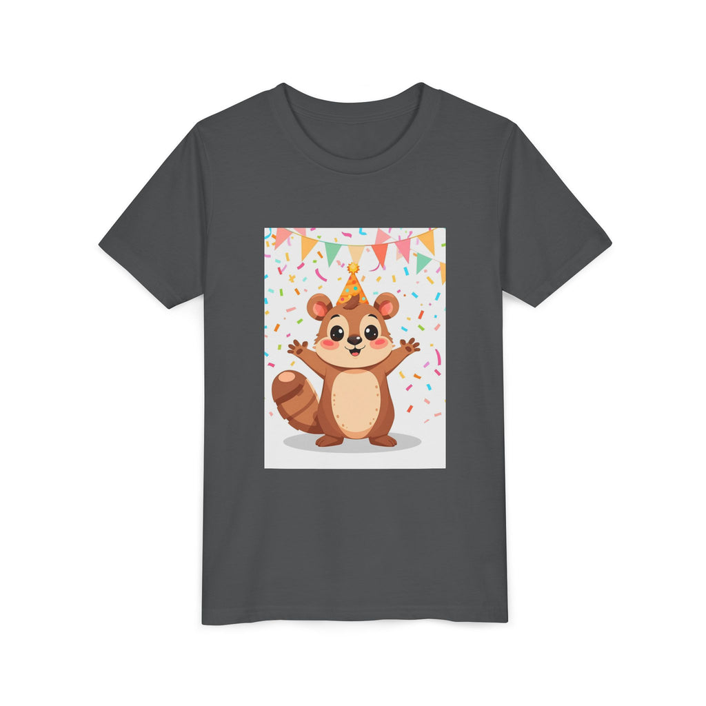 Squirl Birthday Youth Short Sleeve Tee