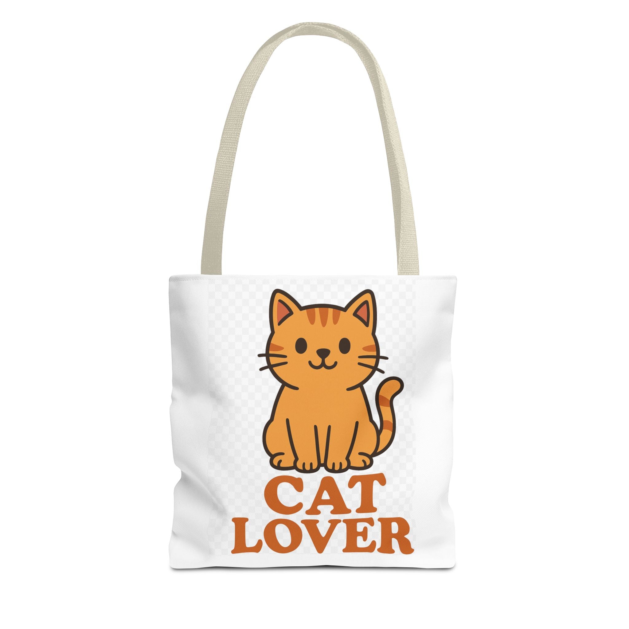 Cat Lover Tote Bag, Eco-Friendly Cat Lover Gift, Cute Pet Owner Accessory, AOP Cat Design, Ideal for Everyday Use, Cat Themed Shopping Bag