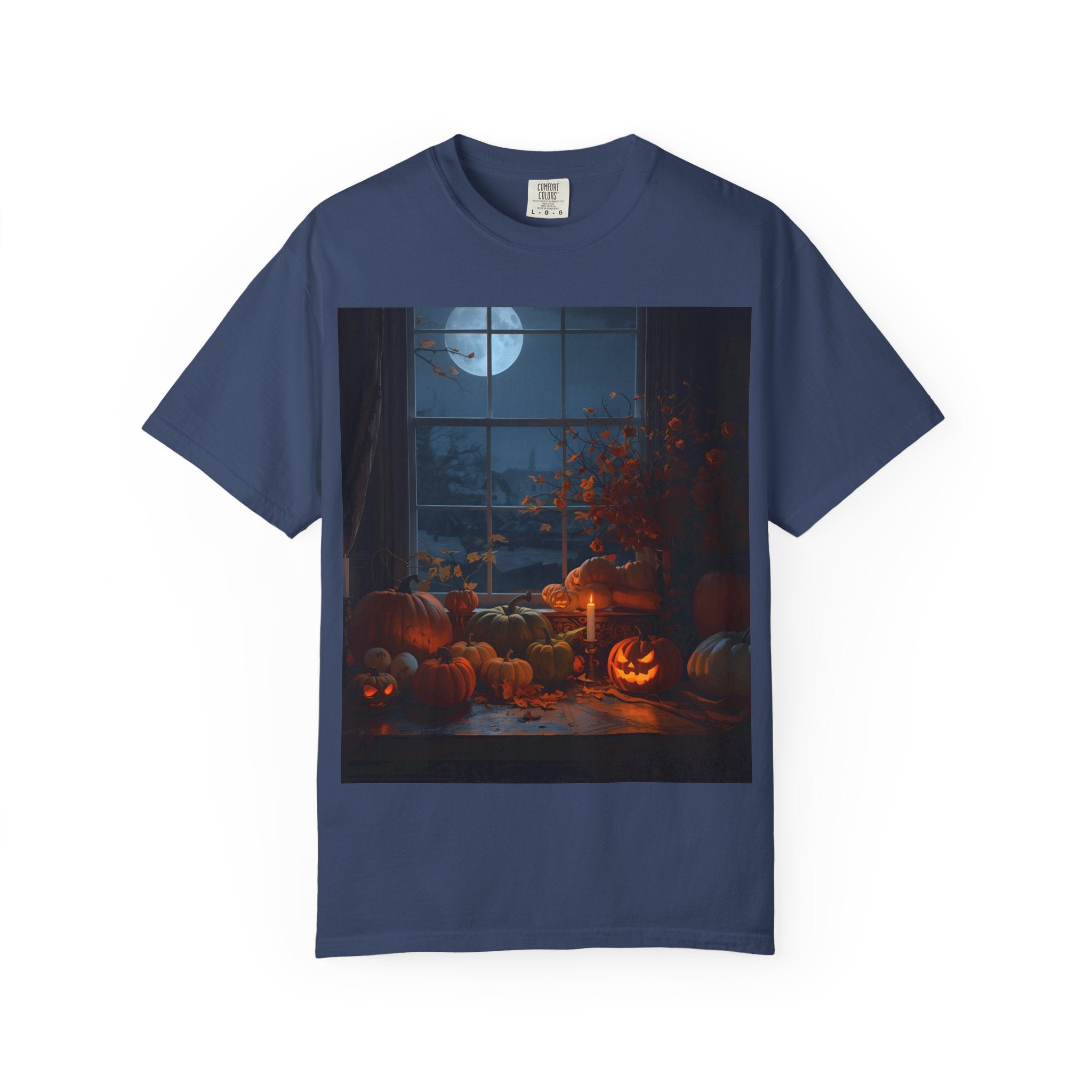 Cozy Halloween Tee, Fall Graphic Shirt, Pumpkin Patch T-Shirt, Spooky Season Apparel, Unisex Autumn Top