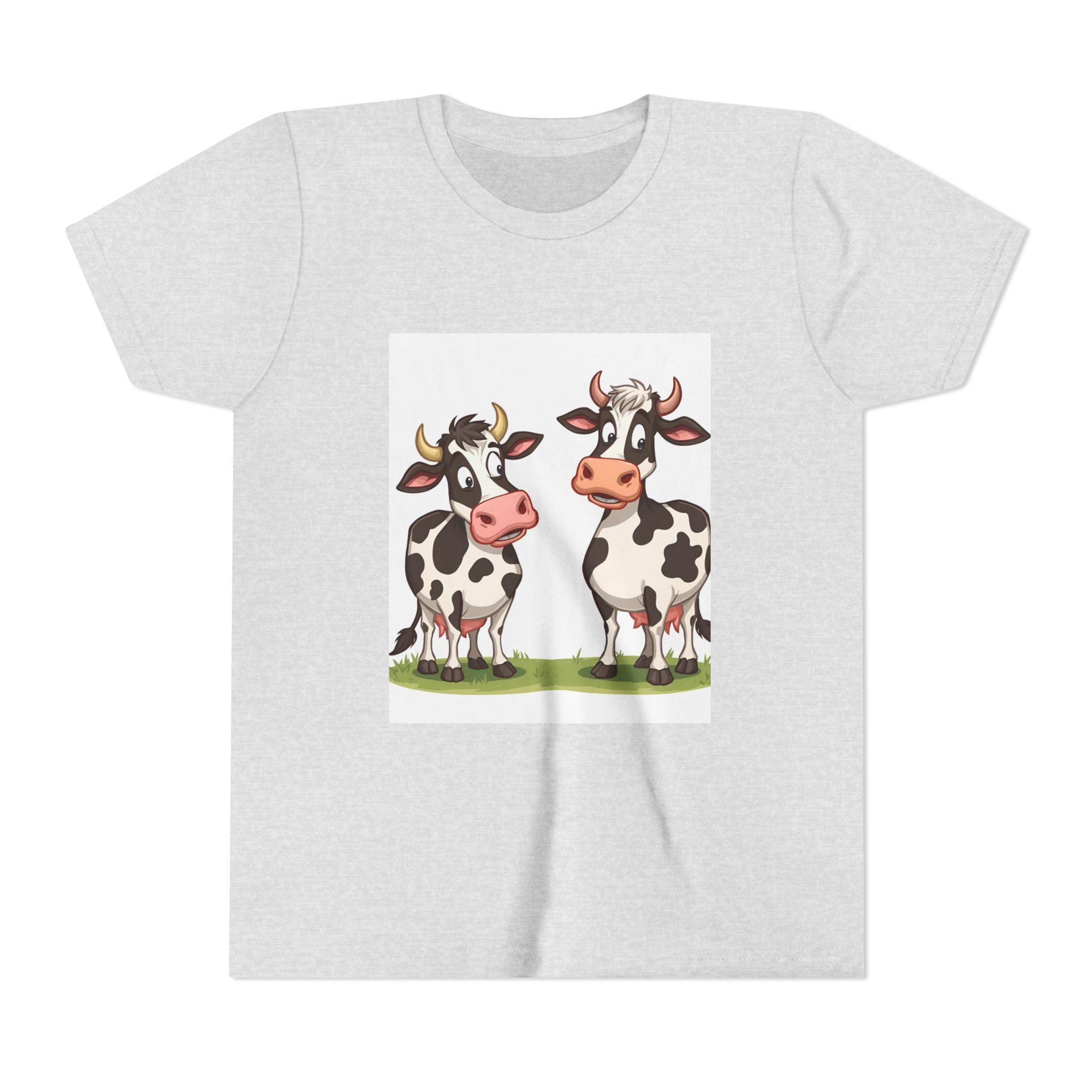 Cute Cows Youth Short Sleeve Tee