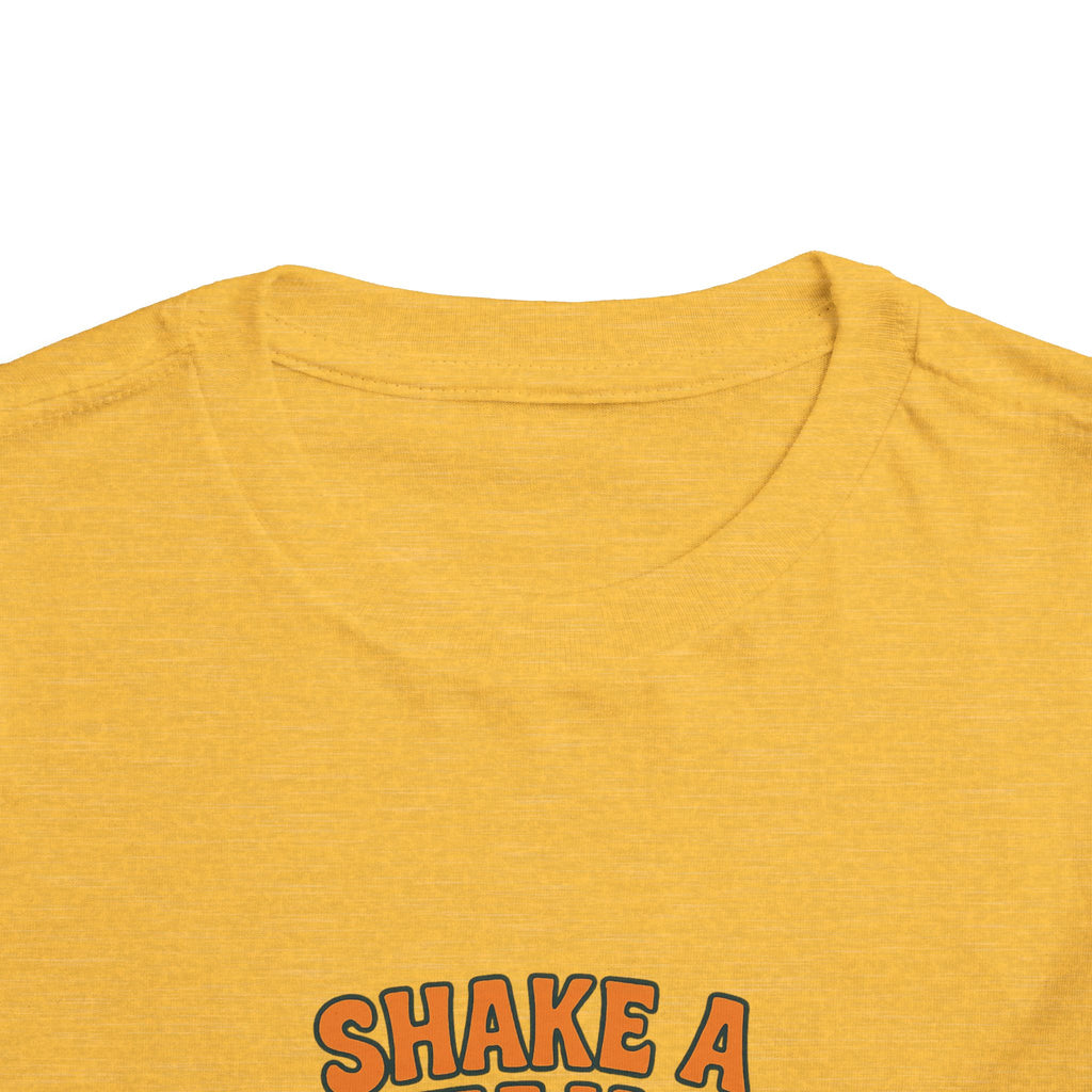 Shake A Tail Feather Funny Toddler Short Sleeve Tee