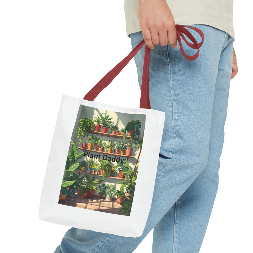 Plant Daddy Tote Bag for Plant Lovers, Gardening Gift, Eco-Friendly Shopping Bag, Houseplant Enthusiast Bag, Reusable Tote for Everyday Use