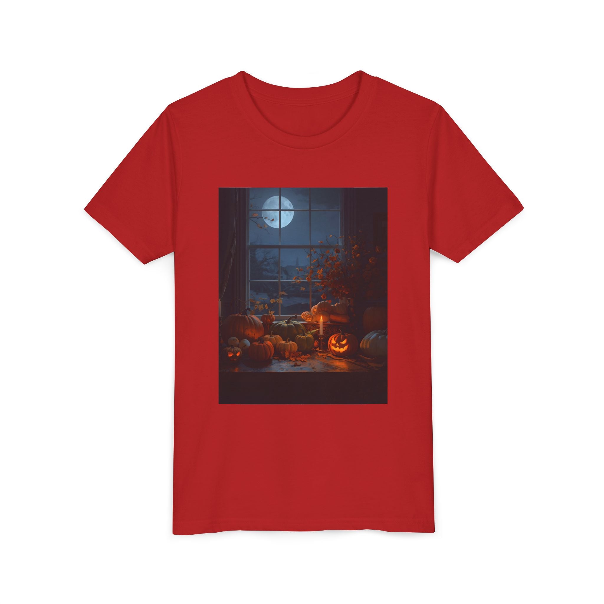 Halloween Pumpkin Youth Short Sleeve Tee