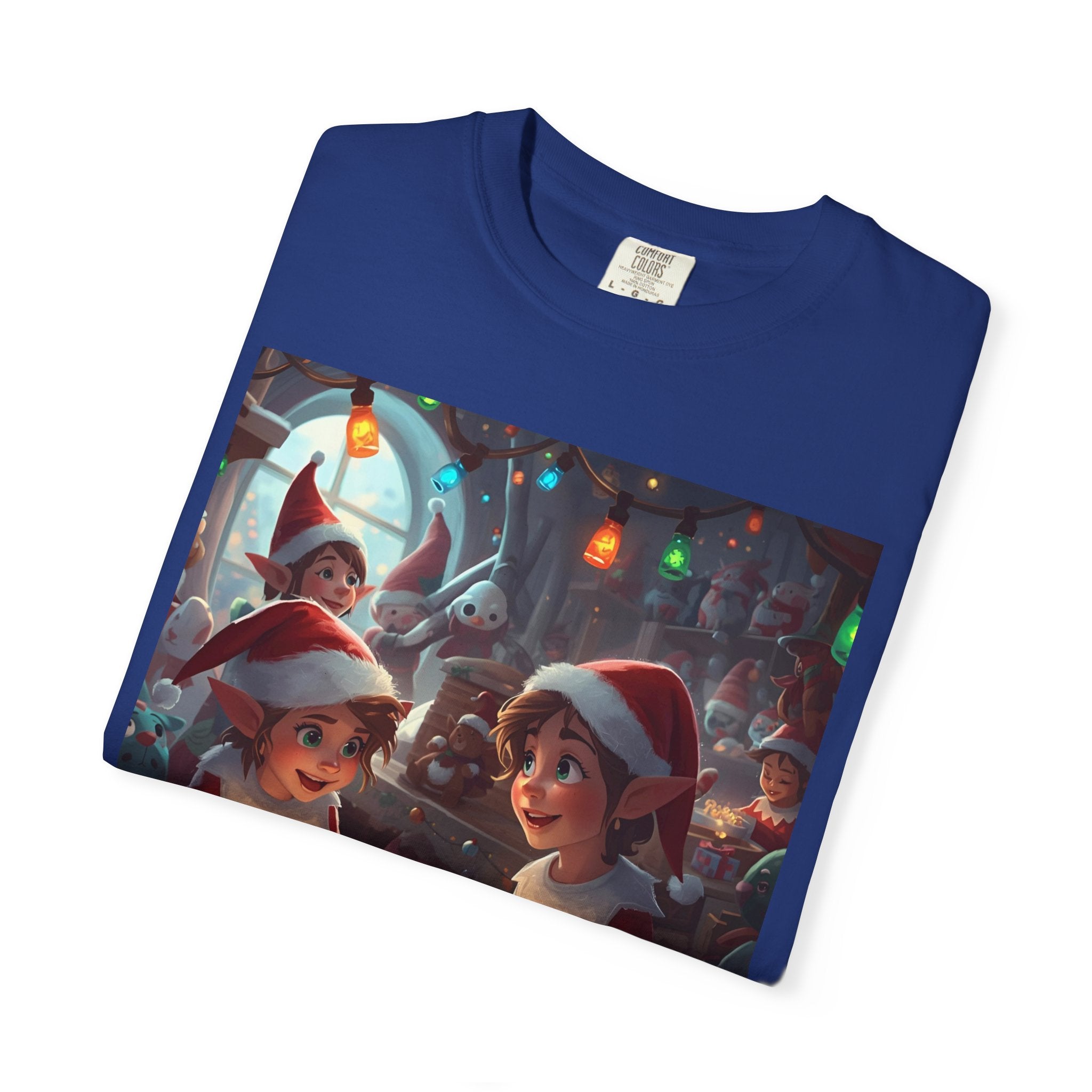 Christmas Elf T-shirt, Holiday Shirt, Unisex Tee, Festive Apparel, Gift for Her/Him, Family Matching Outfit