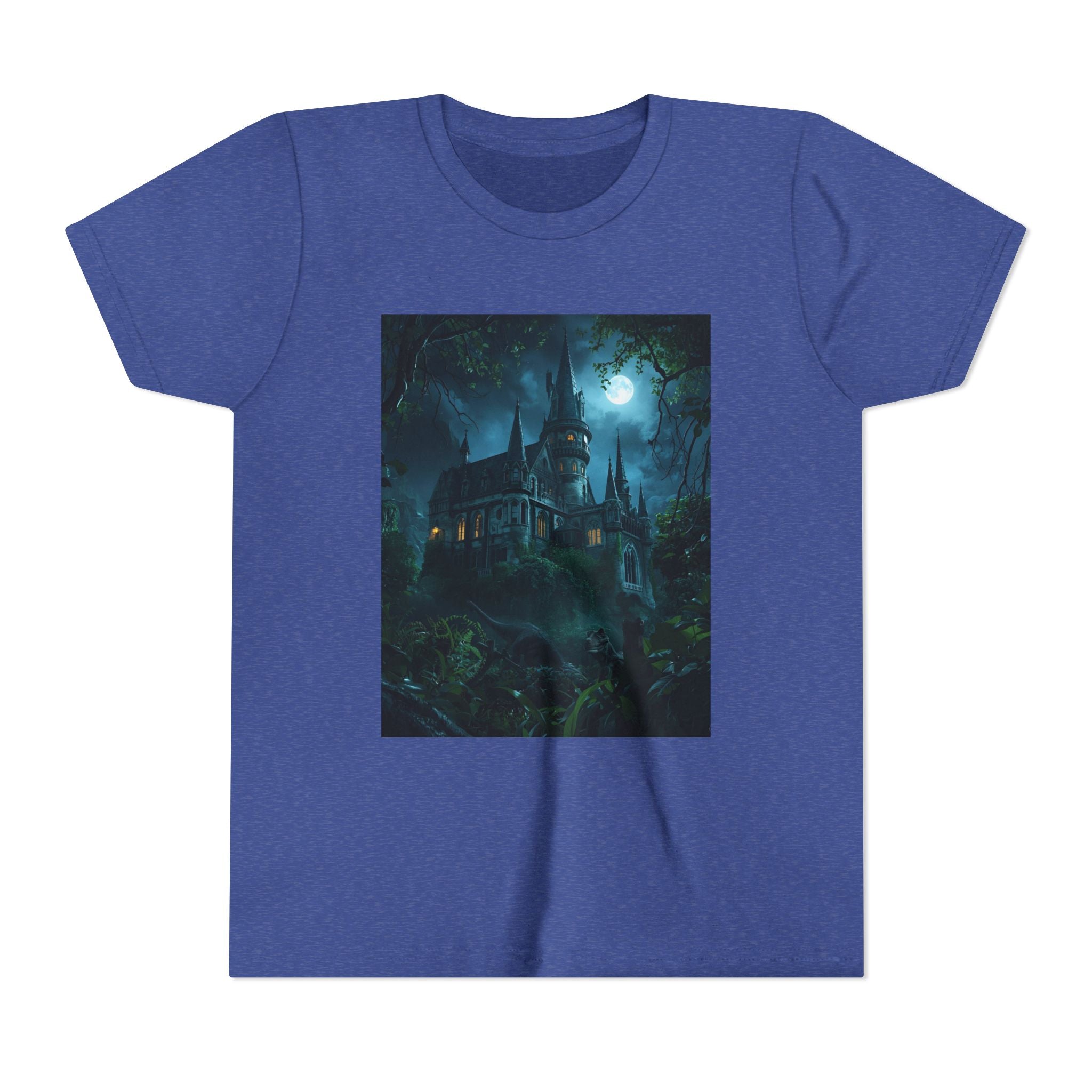 Mystical Night Scene Youth Short Sleeve Tee