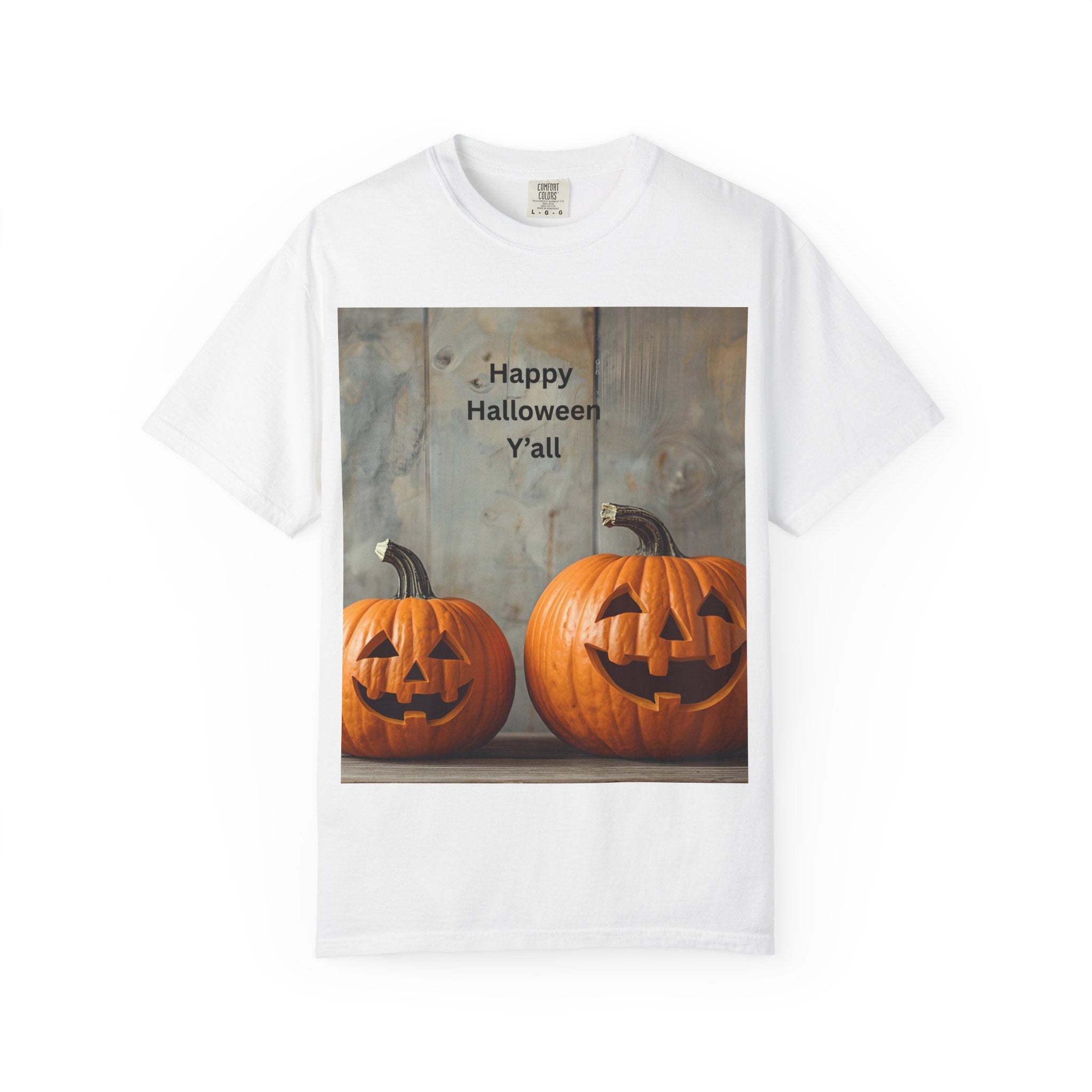 Happy Halloween Y'all T-Shirt | Cozy Fall Tee, Pumpkin Shirt, Unisex Halloween Apparel, October Gift, Casual Wear