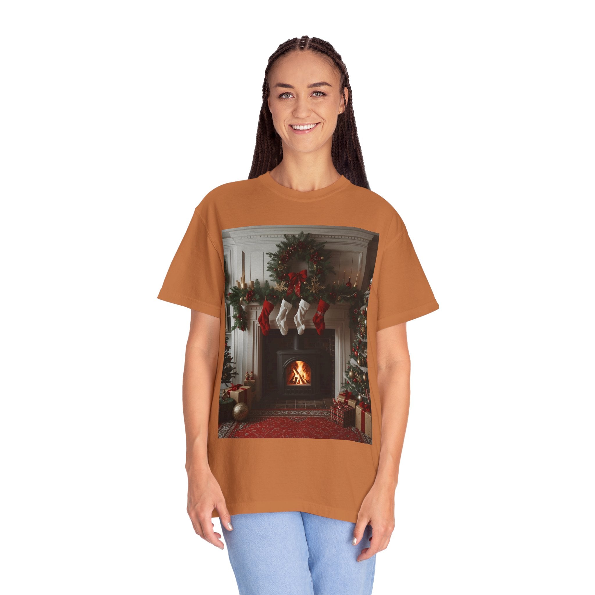 Cozy Christmas T-Shirt, Winter Holiday Tee, Seasonal Gift Shirt, Unisex Clothing, Festive Style, Christmas Decor Apparel