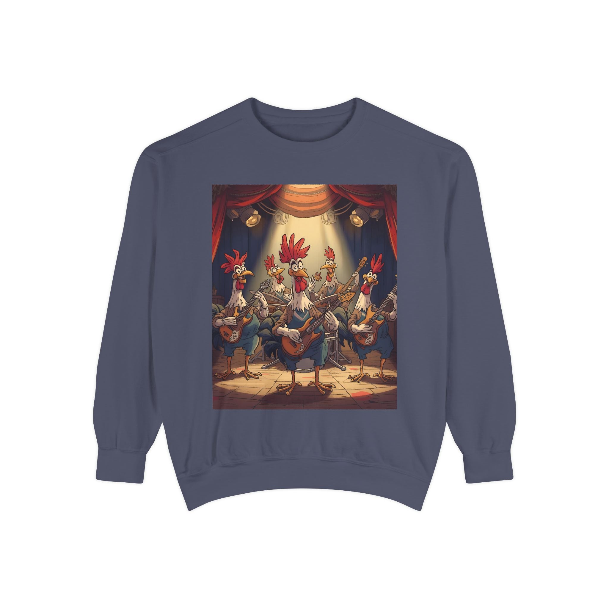 Chicken Funny Unisex Garment-Dyed Sweatshirt