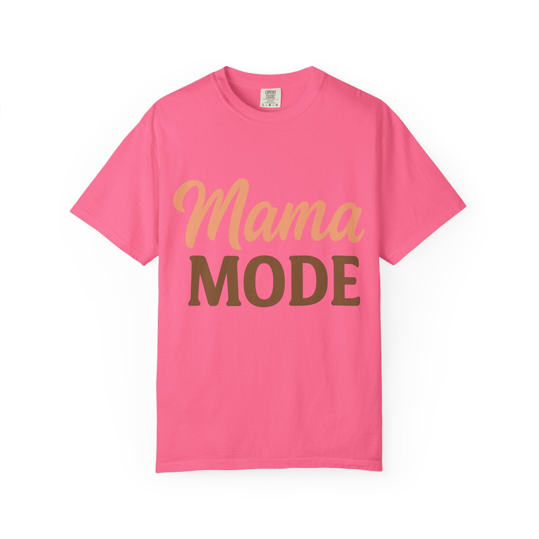 Mama Mode T-Shirt — Retro Script Mom Tee