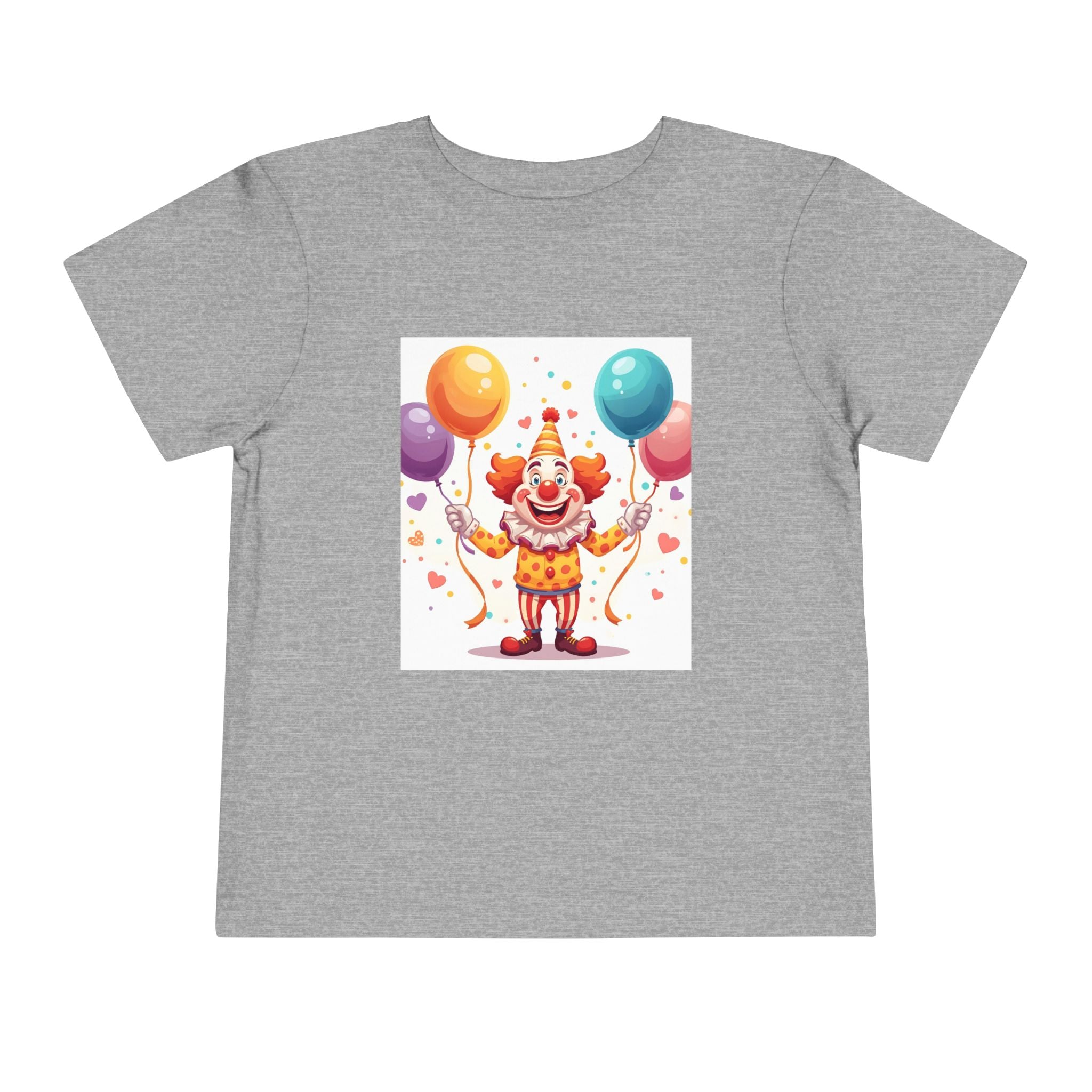 Funny Clown Toddler Short Sleeve Tee