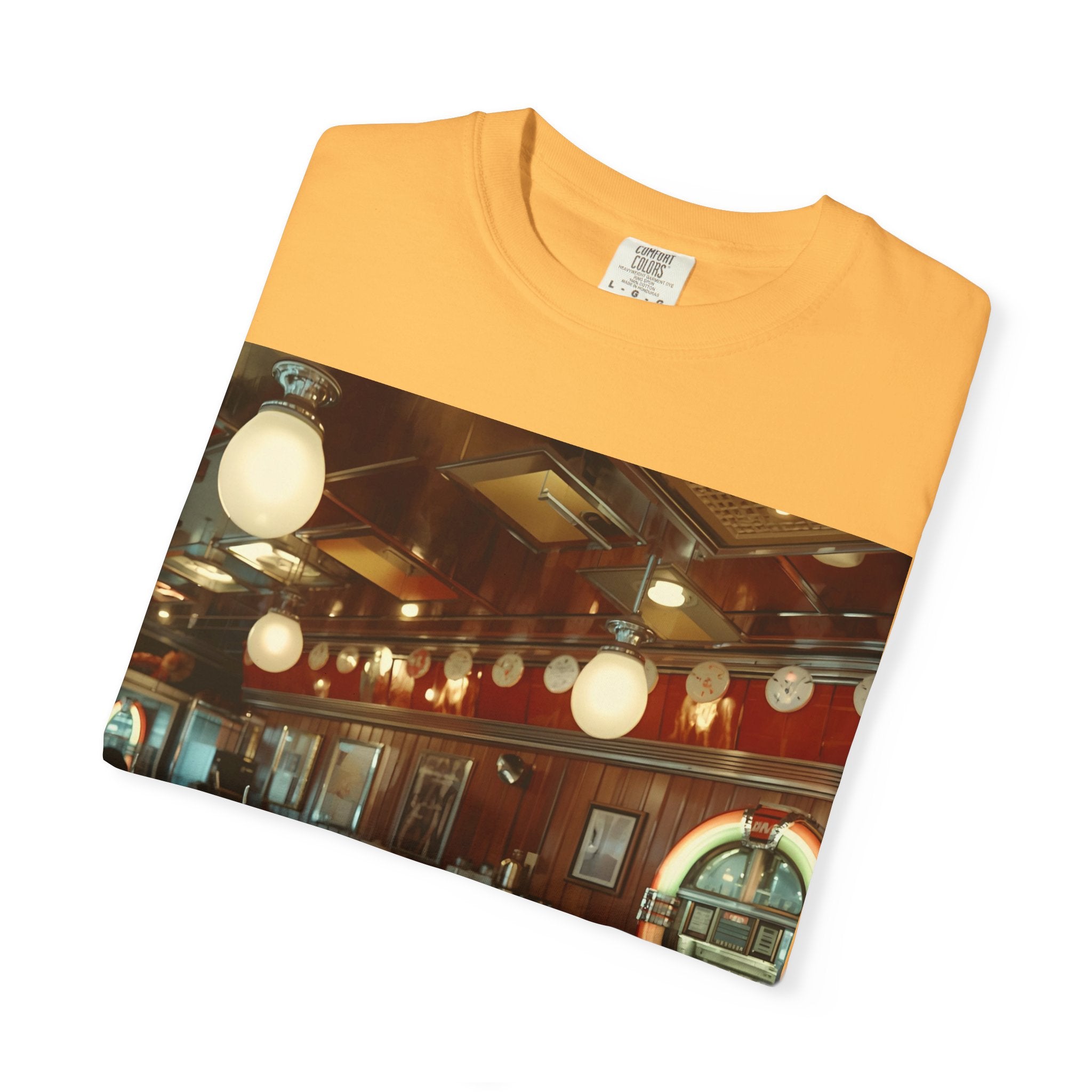 Cozy Vintage Café Vibe Unisex T-shirt, Casual Tee, Retro Style, Gift for Coffee Lovers, Summer Fashion, Everyday Wear