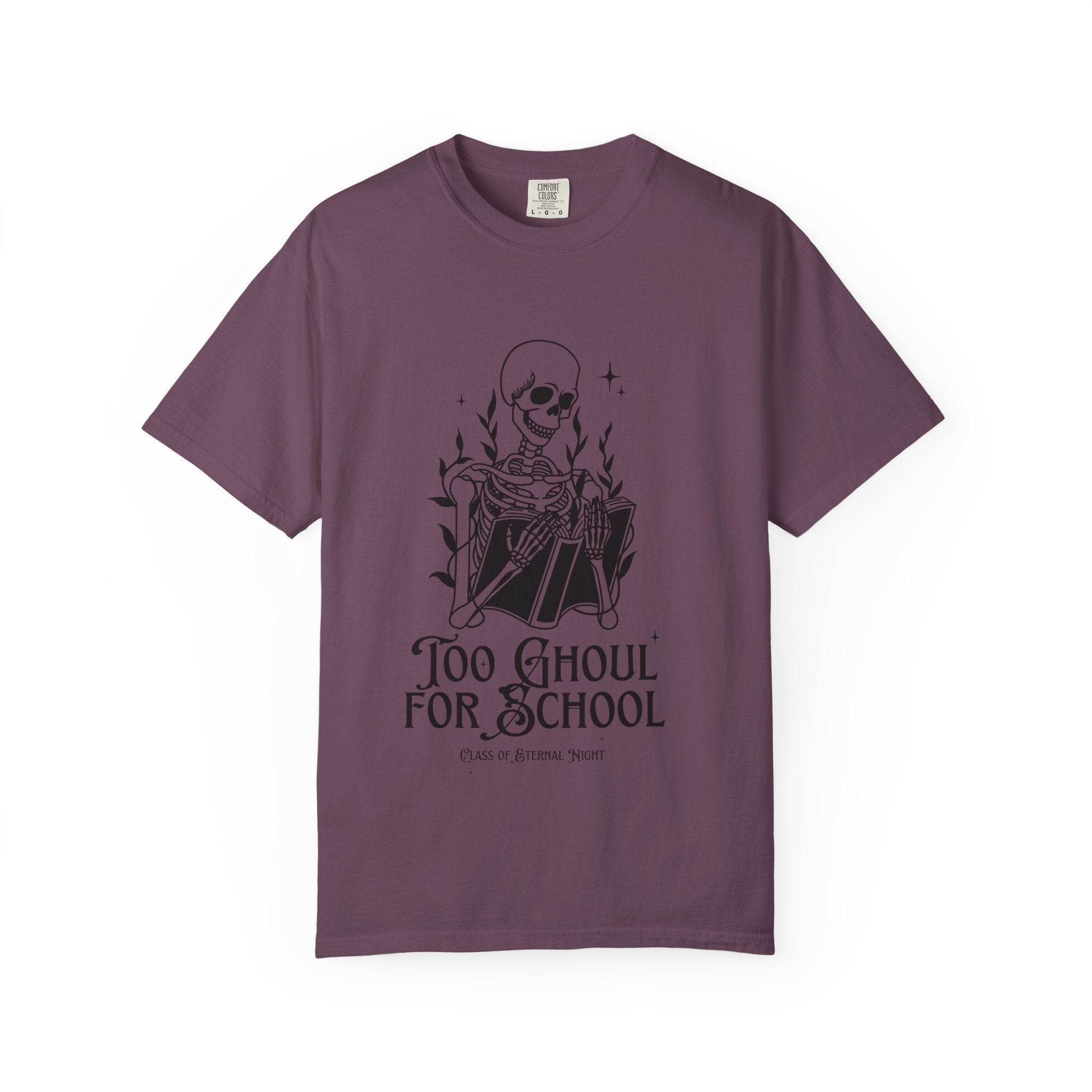Too Ghoul for School Unisex T-shirt | Funny Halloween Tee, Spooky Gift, Graphic Shirt, Casual Wear, Ghost Humor