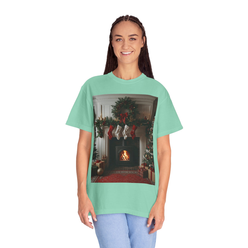 Cozy Holiday T-Shirt, Christmas Tee, Casual Winter Shirt, Family Gathering Outfit, Unisex Festive Apparel