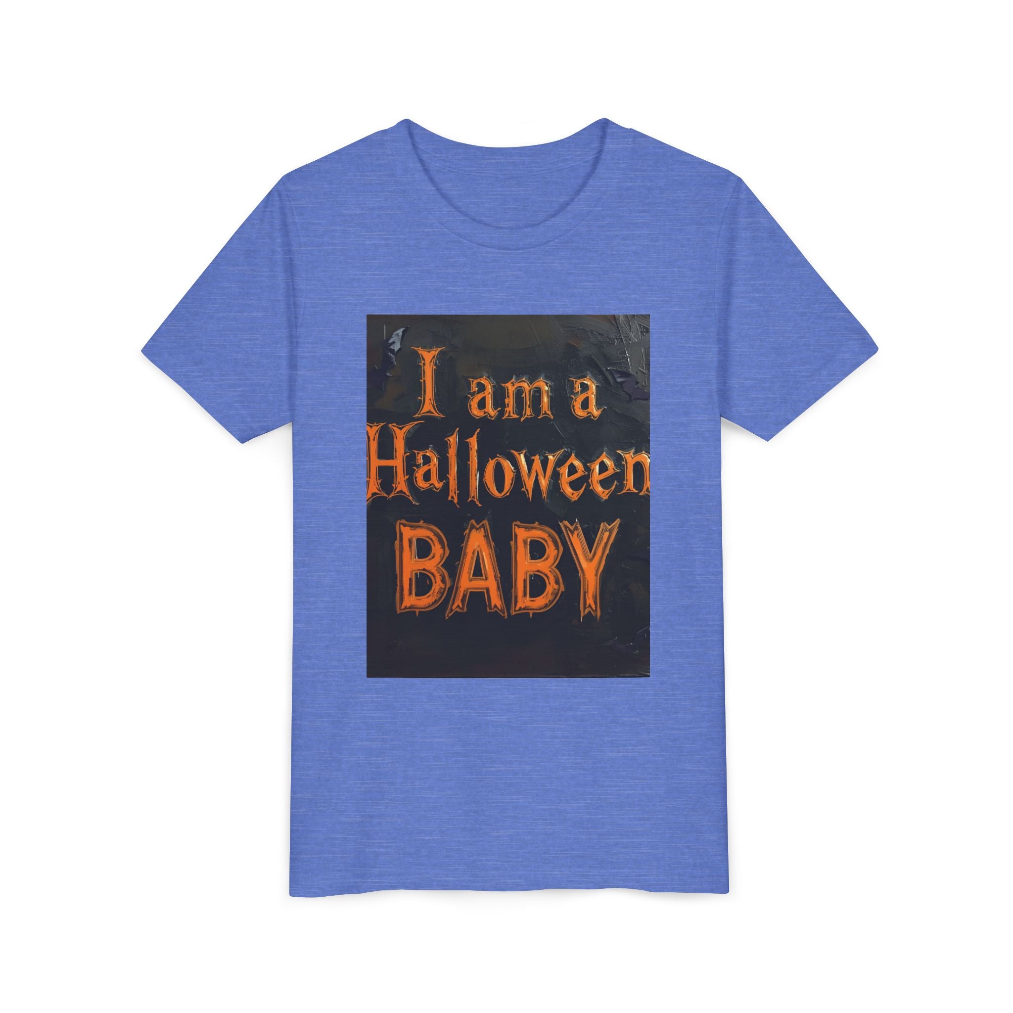 I Am A Halloween Baby Youth Short Sleeve Tee