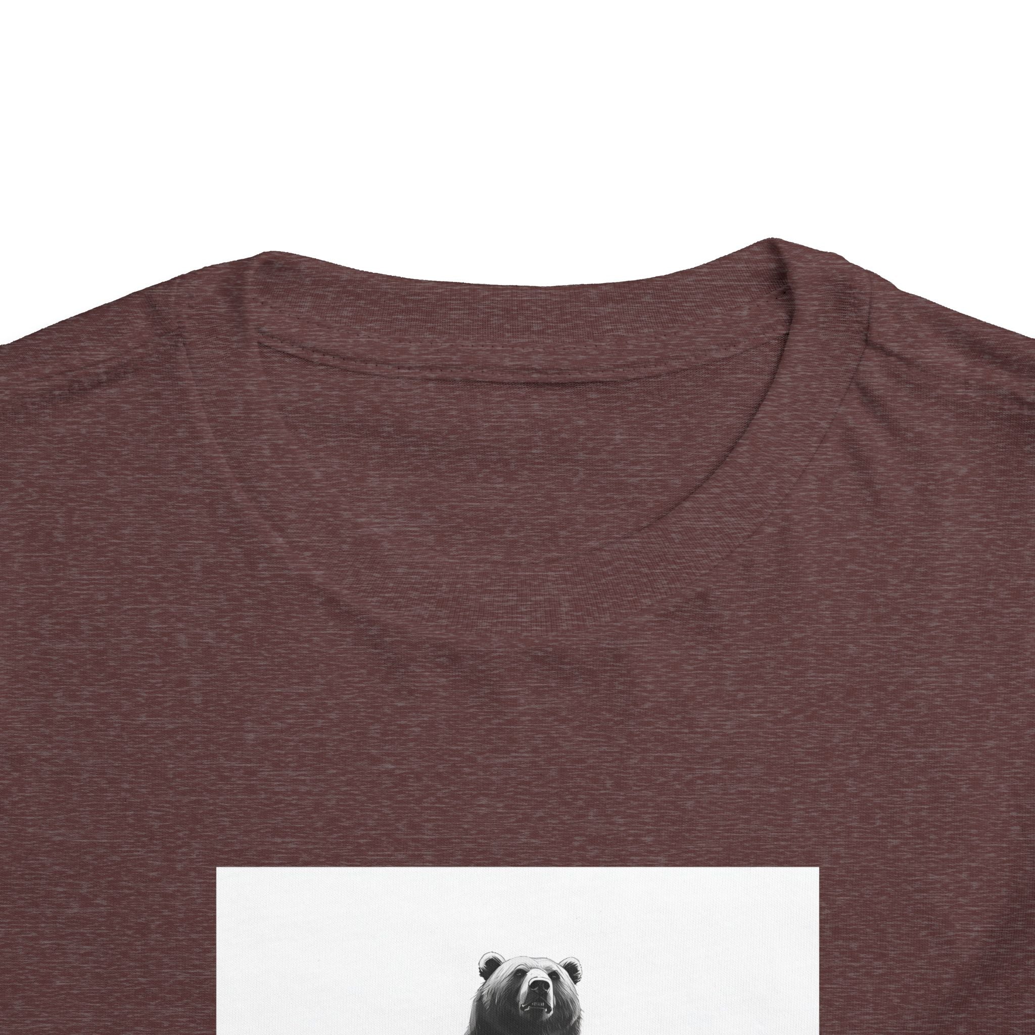 Bear Mountain Snow Toddler Short Sleeve Tee