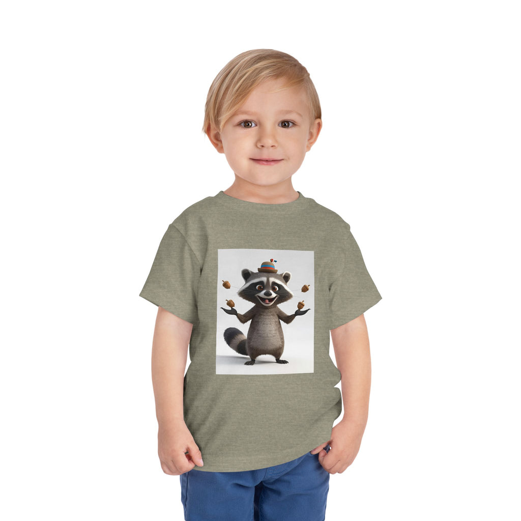 Raccoon Toddler Short Sleeve Tee