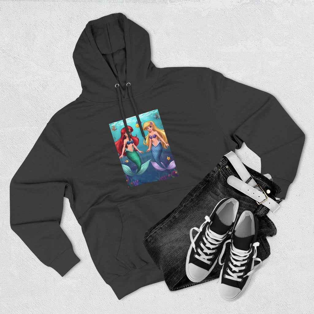 Mermaid Three-Panel Fleece Hoodie
