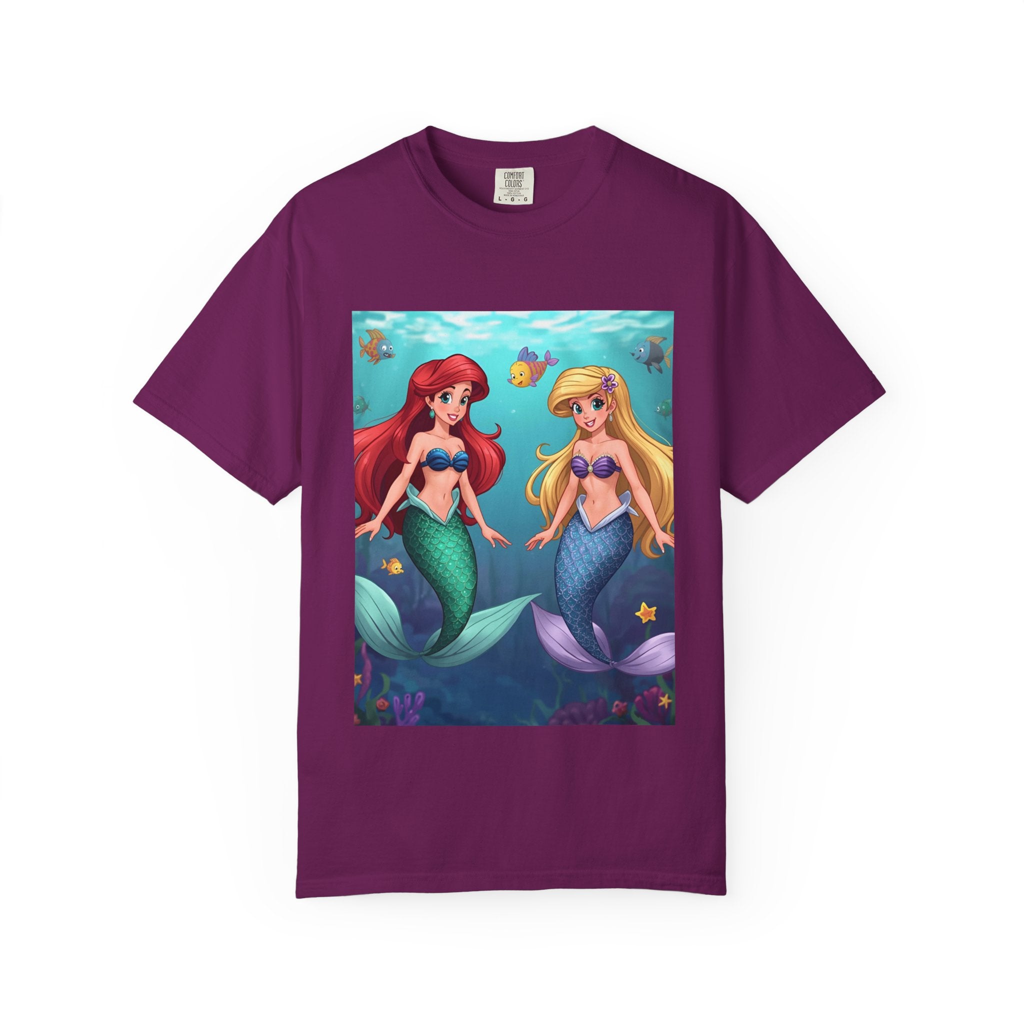 Mermaid Unisex Garment-Dyed T-shirt