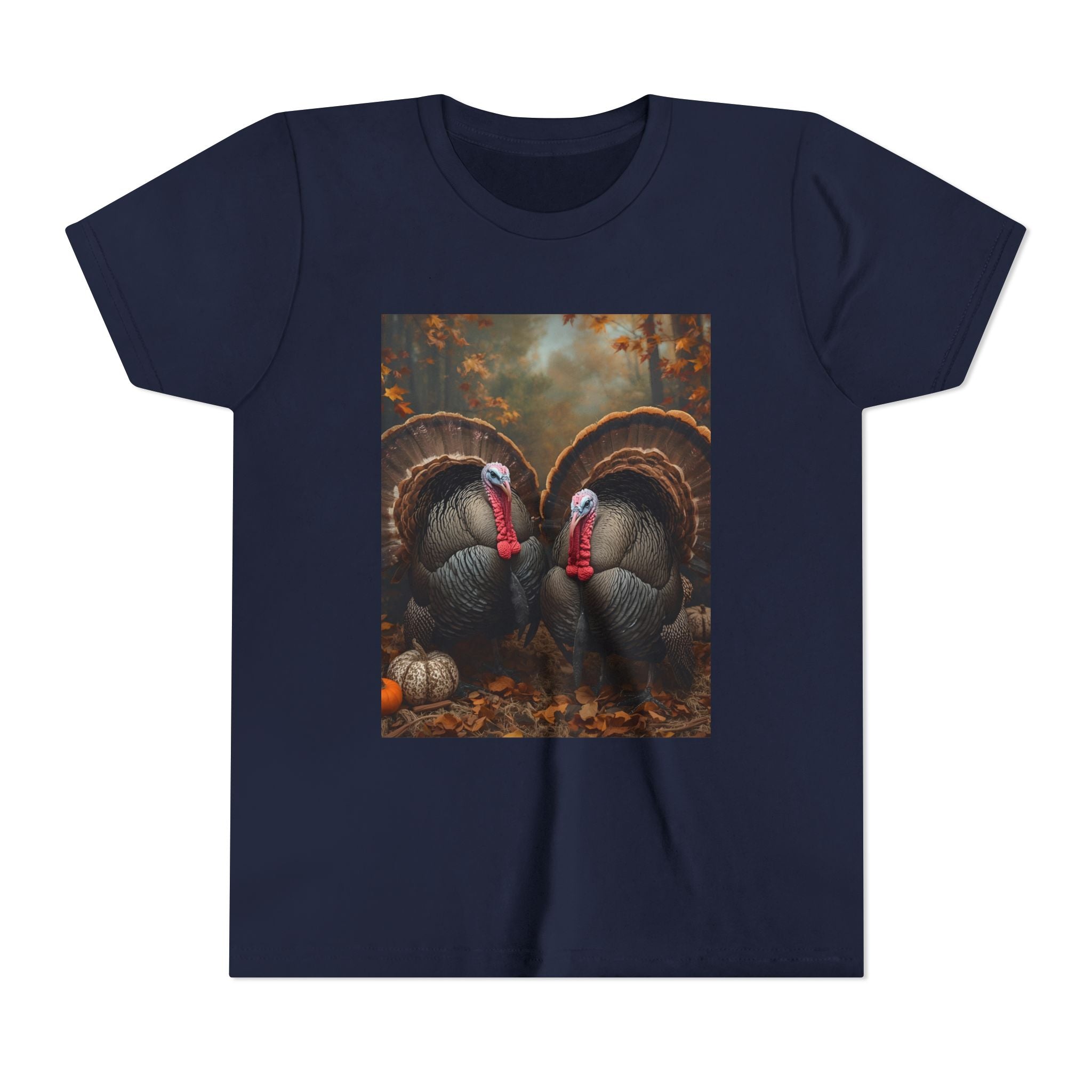 Thanksgiving Turkey Youth Short Sleeve Tee