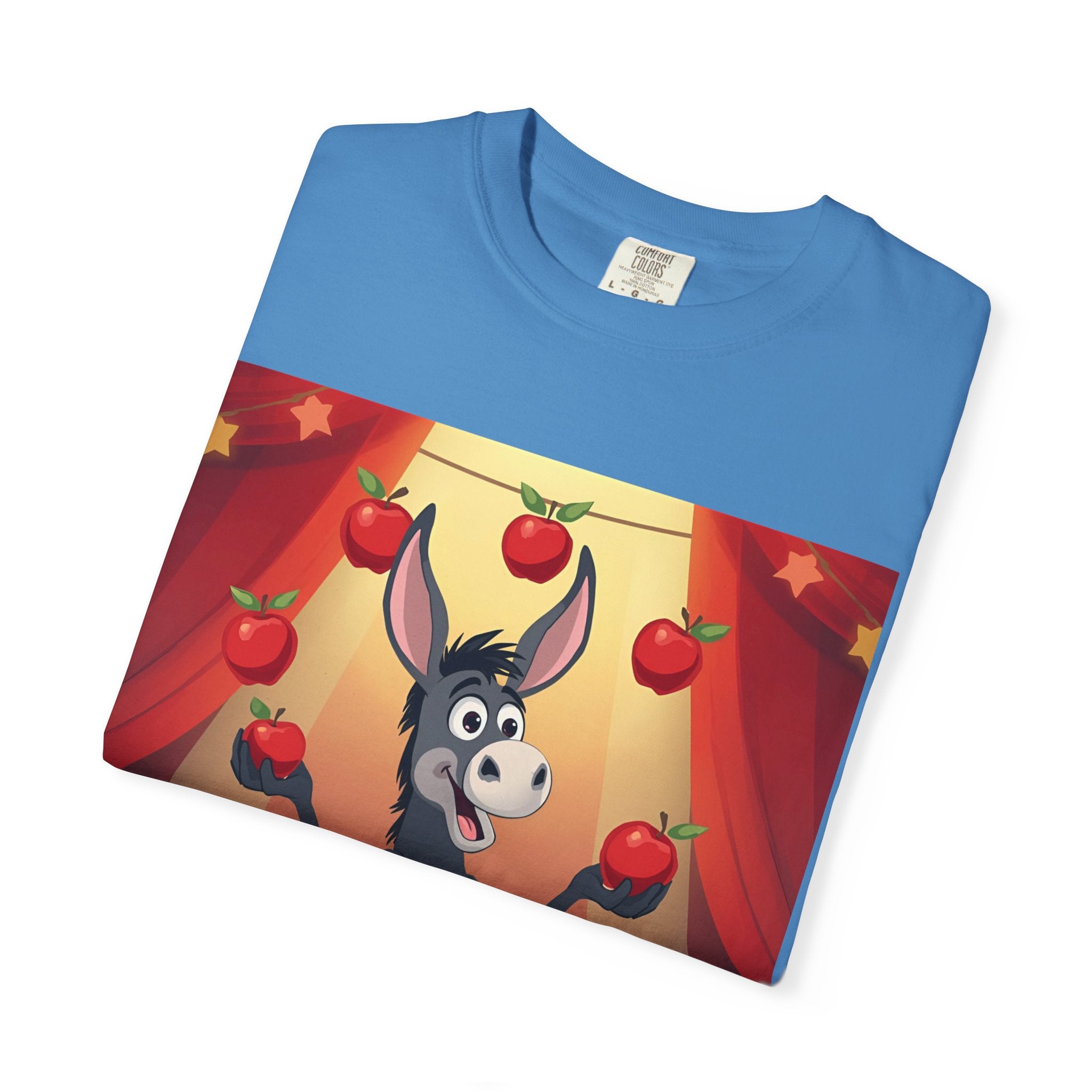 Donkey Cartoon T-Shirt for Fun Lovers, Perfect for Gifts, Casual Wear, Birthday Parties, Animal Theme, Unique Style