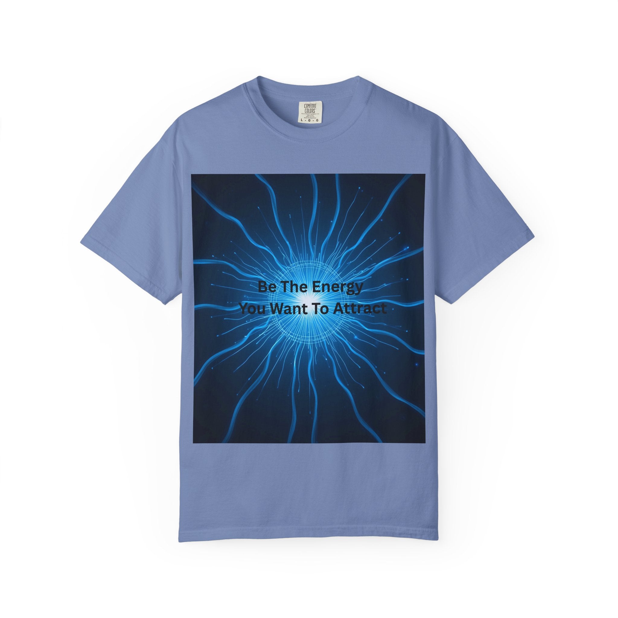 Energy Attraction T-Shirt, Inspirational Tee, Law of Attraction Shirt, Motivational Gift for Mindfulness, Spiritual Fashion