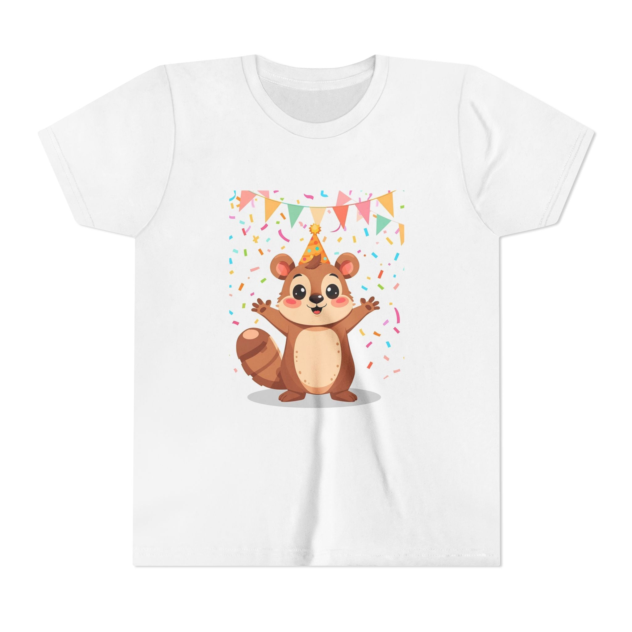 Squirl Birthday Youth Short Sleeve Tee