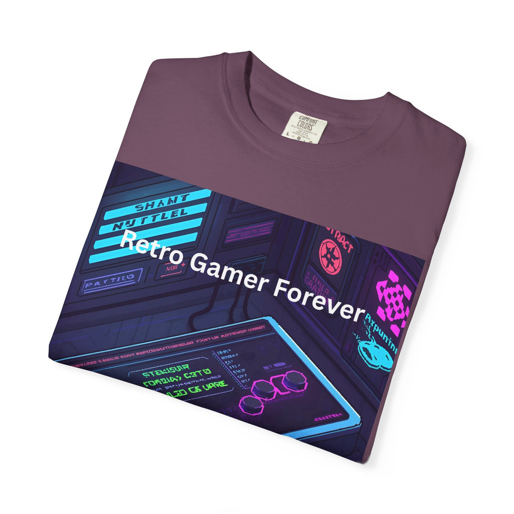 Retro Game Controller Unisex Garment-Dyed T-shirt