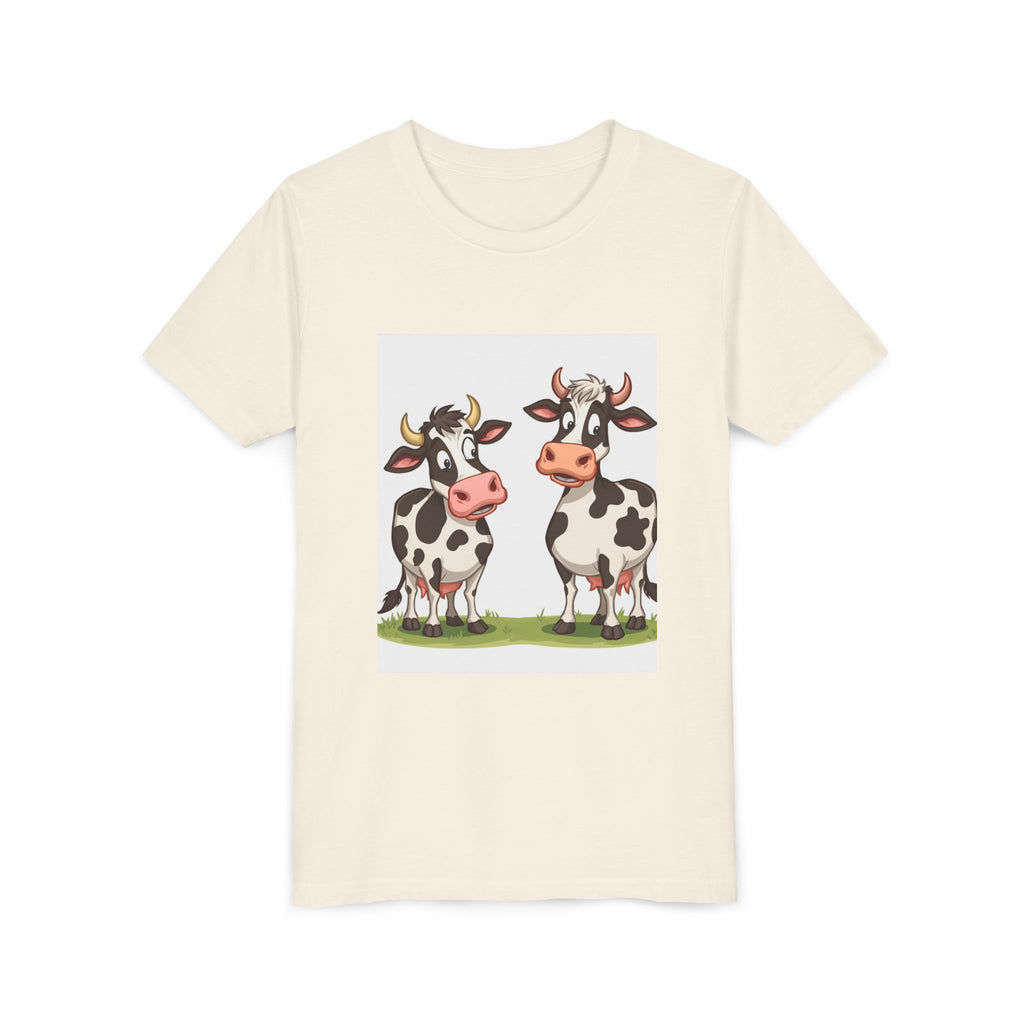 Cute Cows Youth Short Sleeve Tee