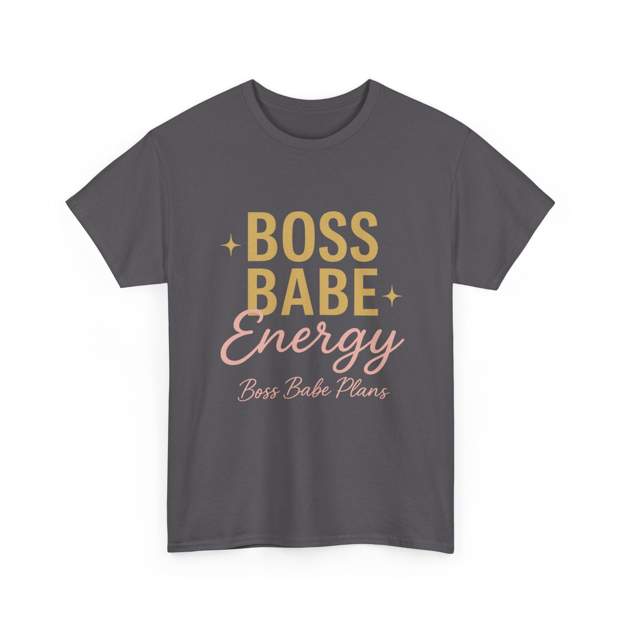 Boss Babe Plans Energy Unisex Cotton Tee
