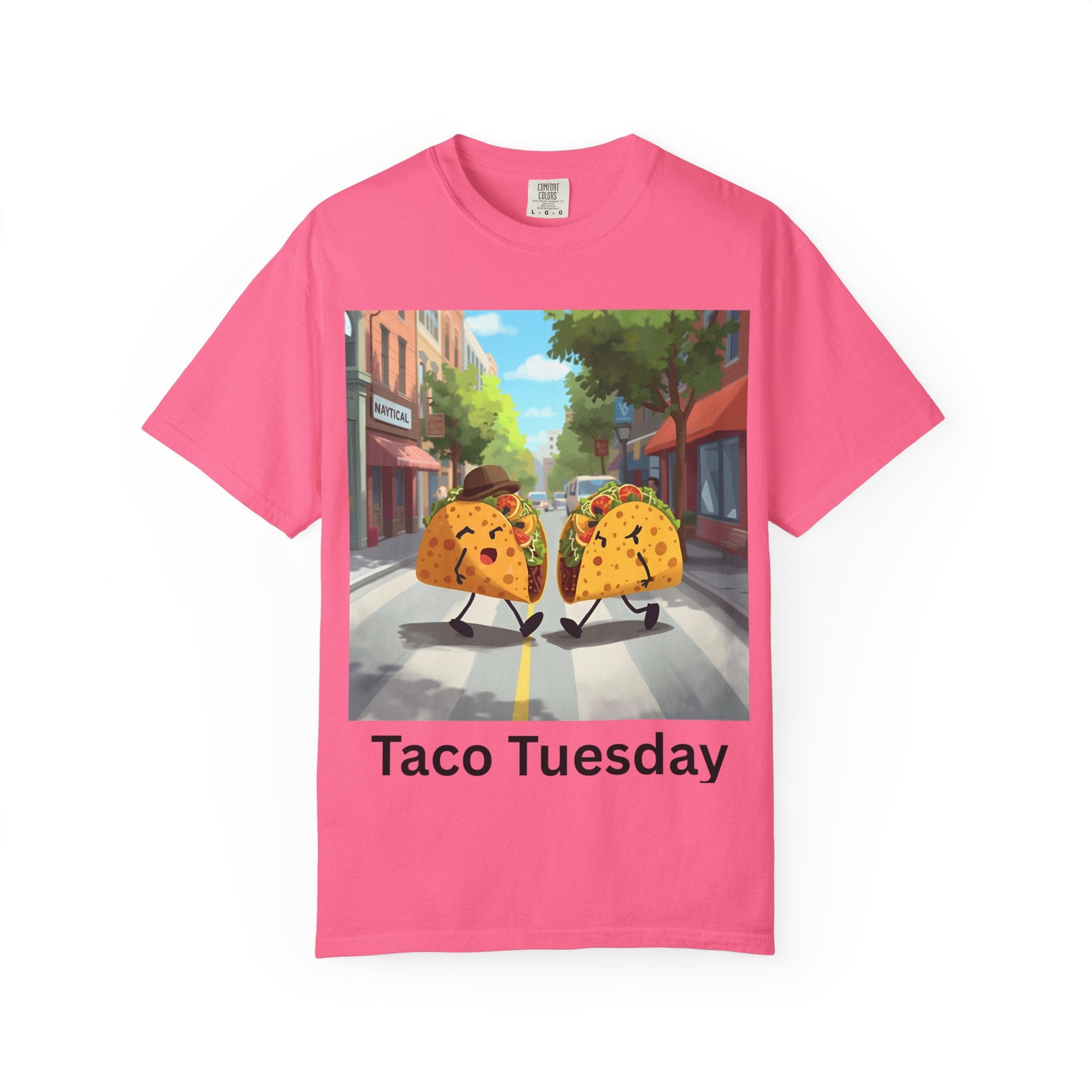 Taco Tuesday Unisex Garment-Dyed T-shirt